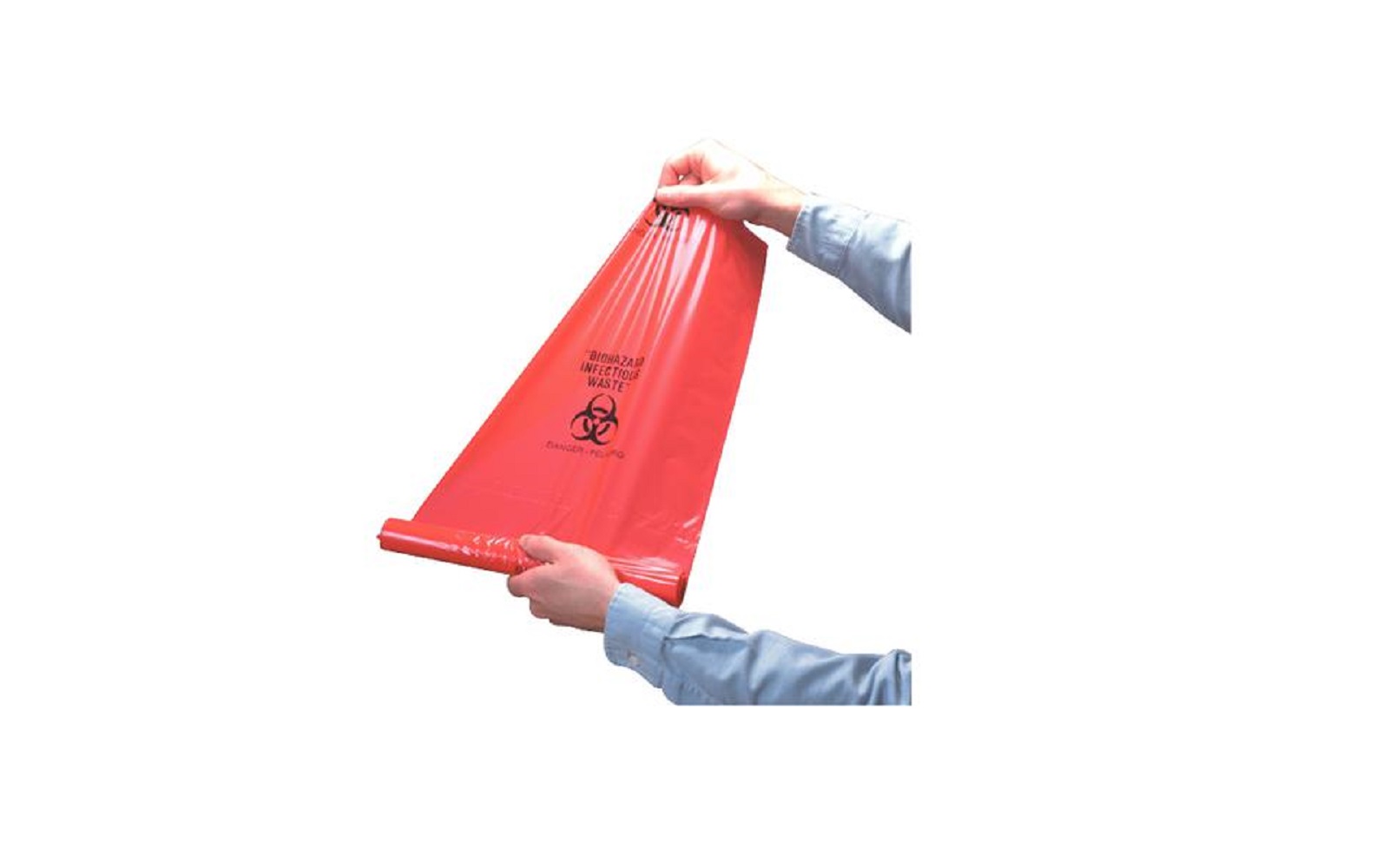 Infectious Waste Bags - 4 Gallon, 25/Roll