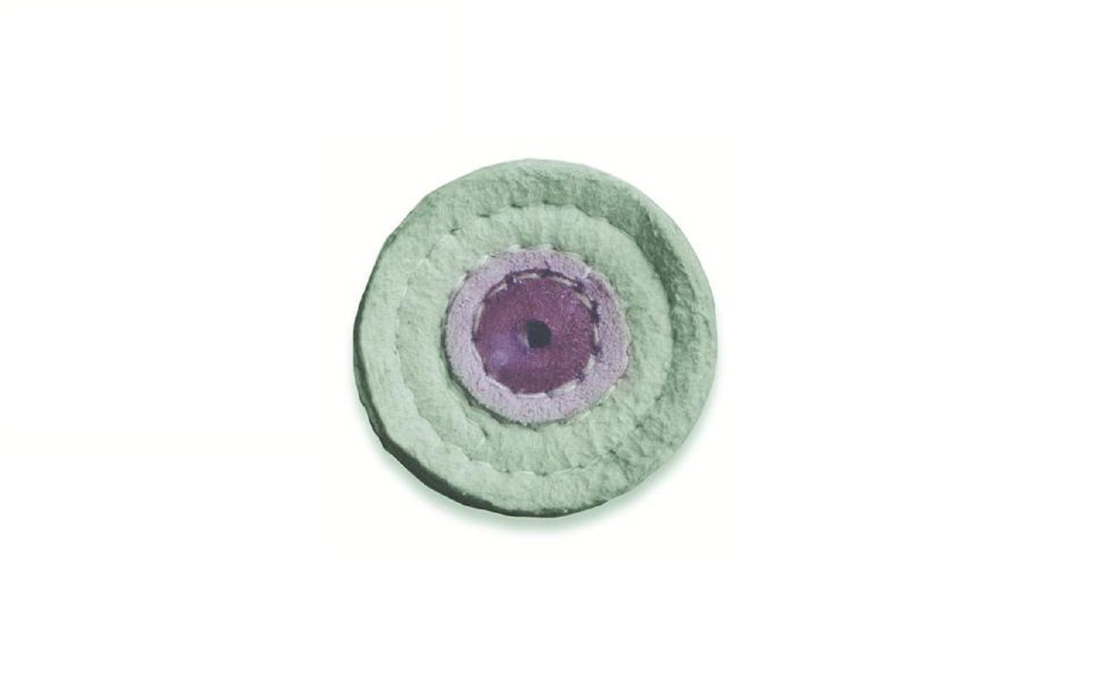 Leather Center Chamois Buff Wheels - Buffalo Dental Manufacturing Co Inc