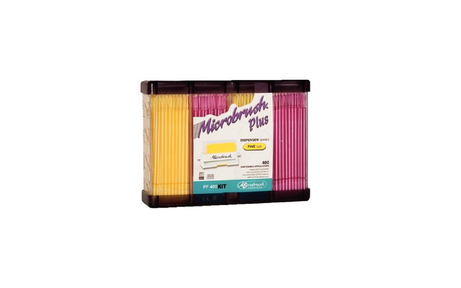 Microbrush® Plus Dispenser Series Applicators Refill, 400/Pkg
