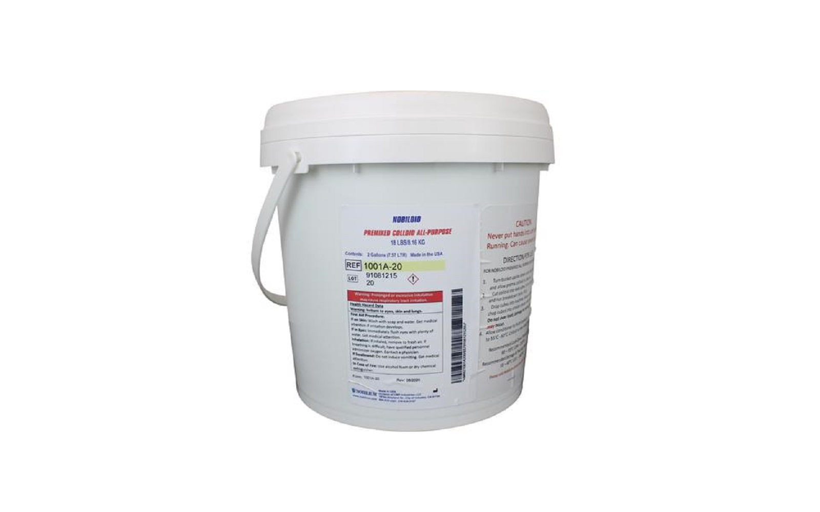 Nobiloid All-Purpose Premixed Duplicating Material – Blue, 2 Gallon Pail
