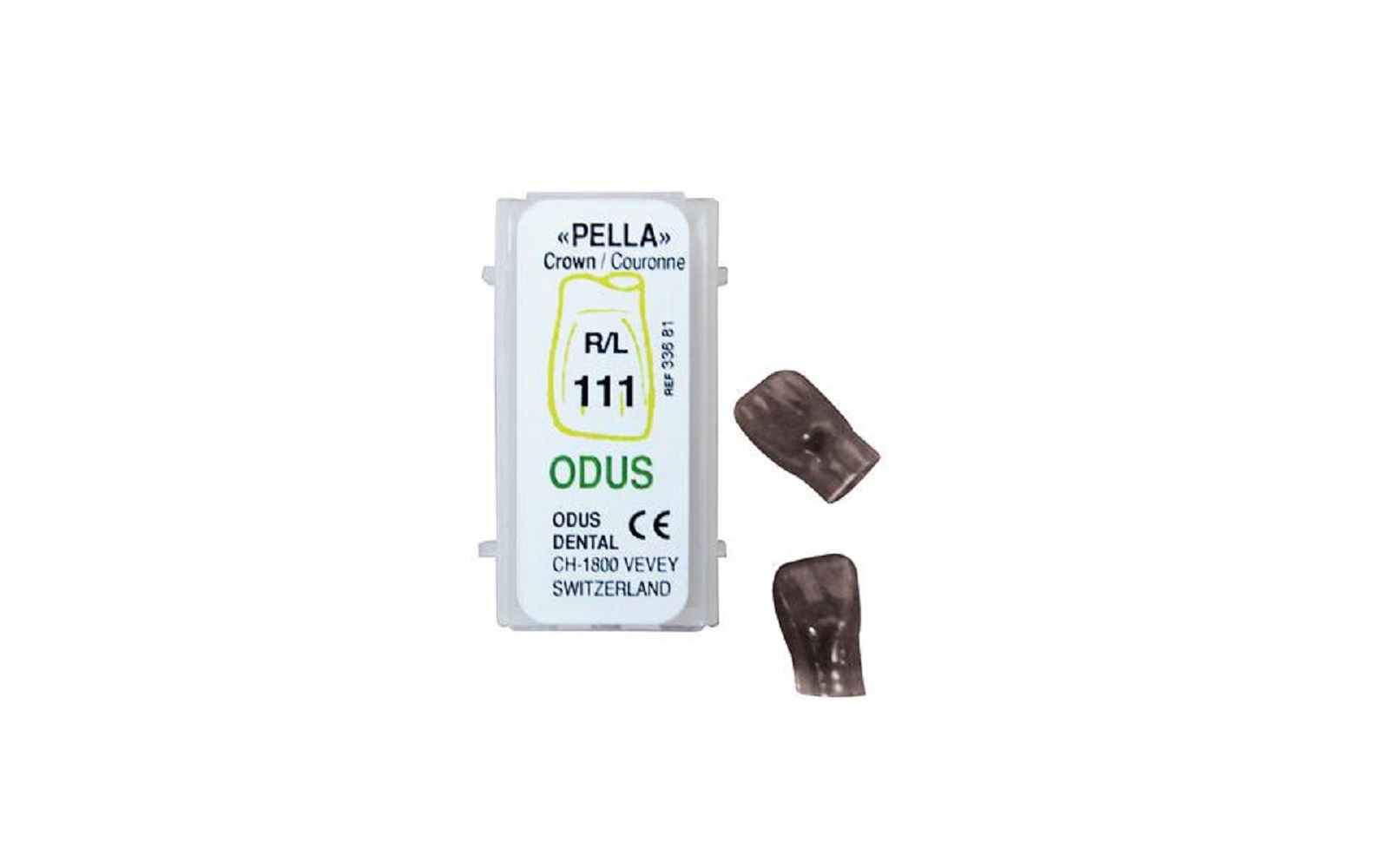 Odus Pella Transparent Crown Forms - Moore Co