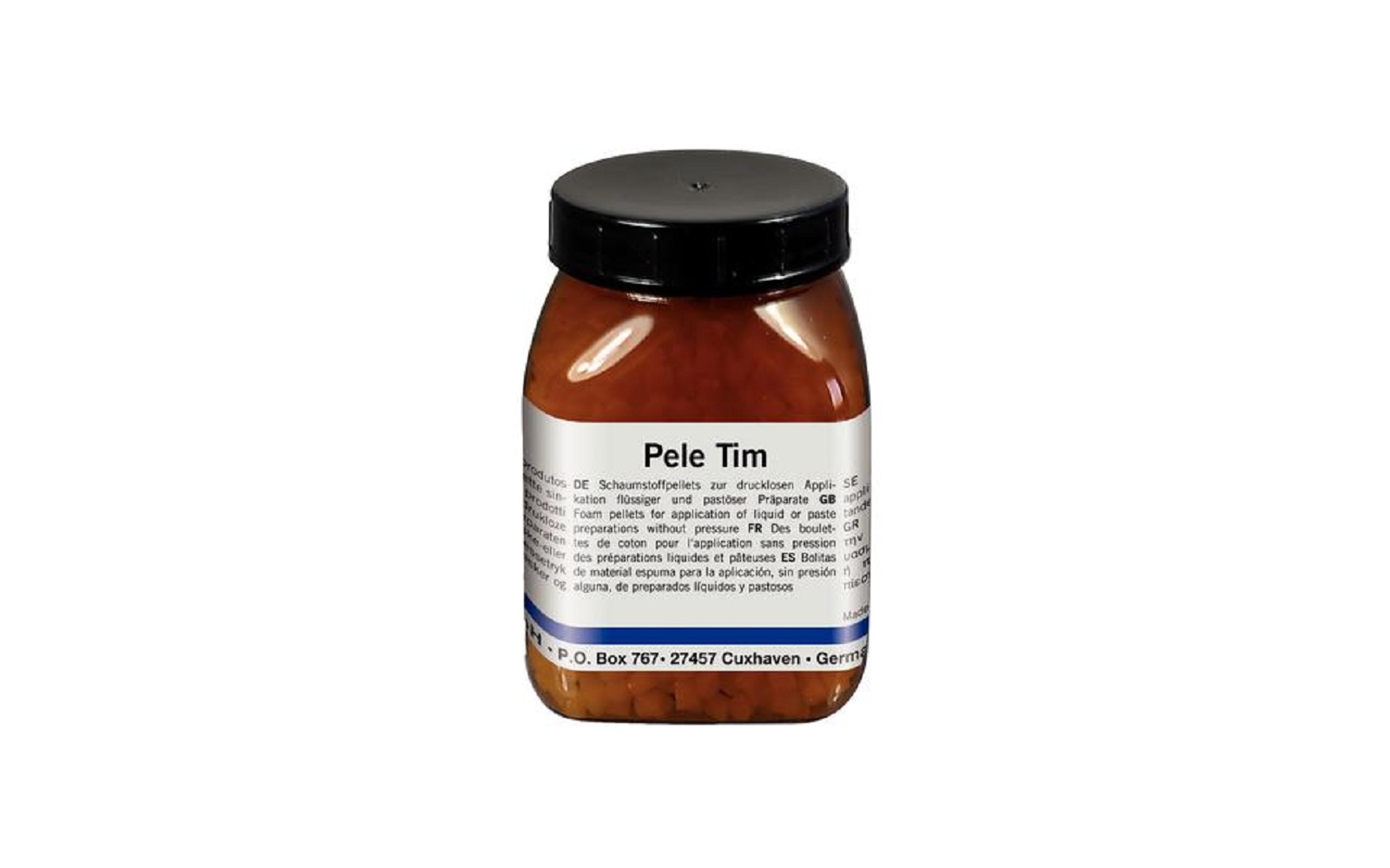 Pele Tim Foam Pellets #4 V-shaped, 6 x 8 mm, 500/Pkg