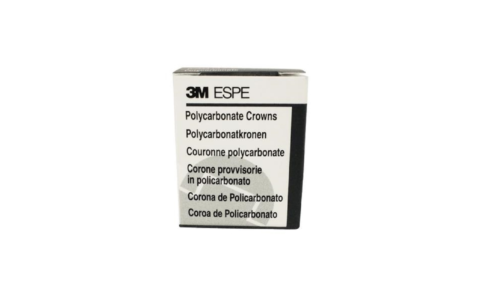 Polycarbonate Prefabricated Crown Refill, 5/Pkg - 3M