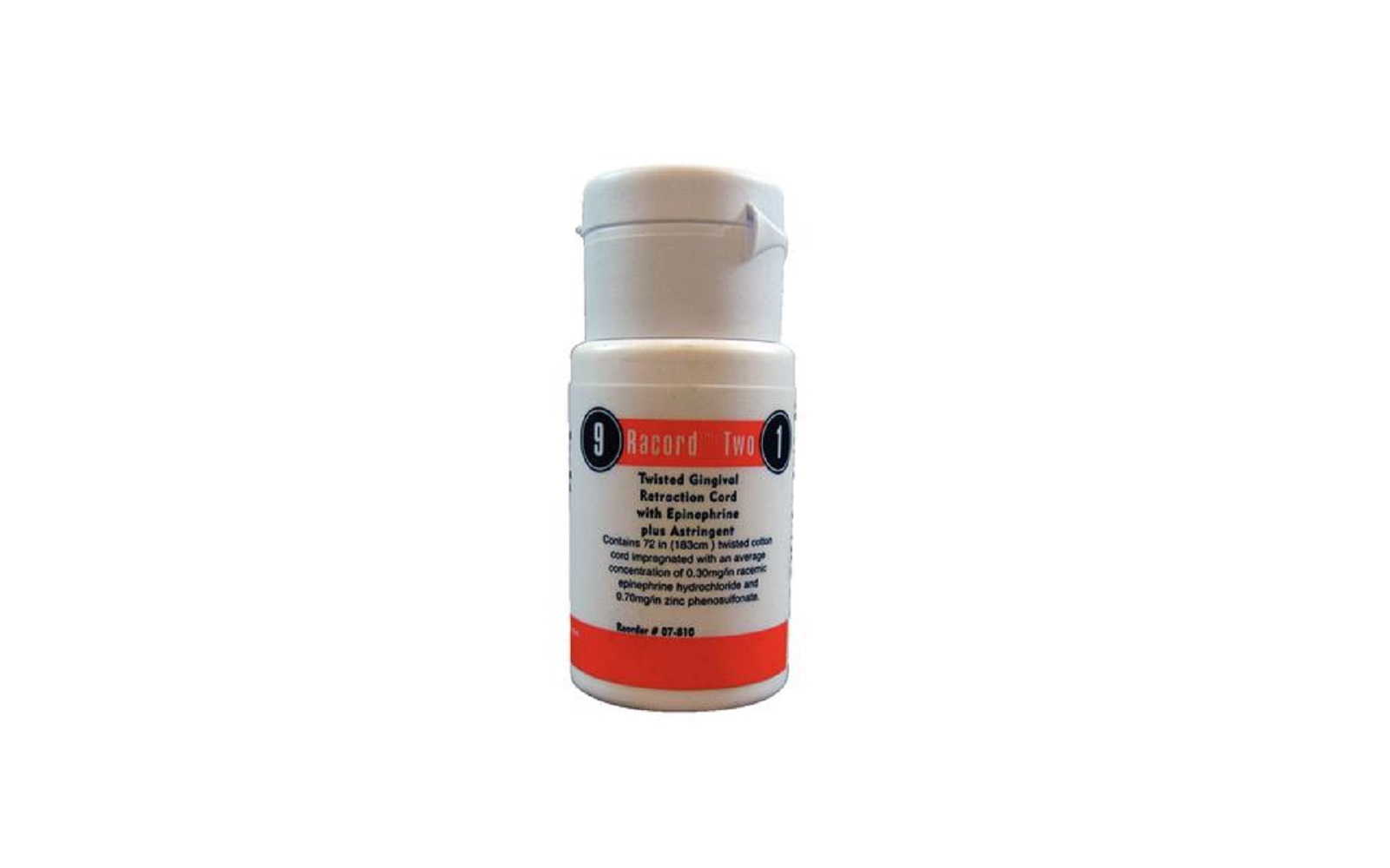 Racord® Two Retraction Cord – Vasoconstrictor, Astringent Action, Cotton - Pascal Company Inc
