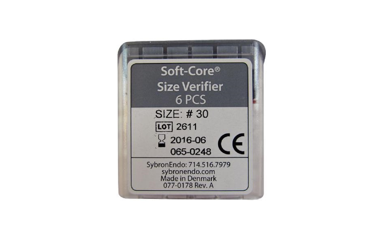Soft-Core® Size Verifiers – Refills, 6/Pkg - Kerr Endodontics