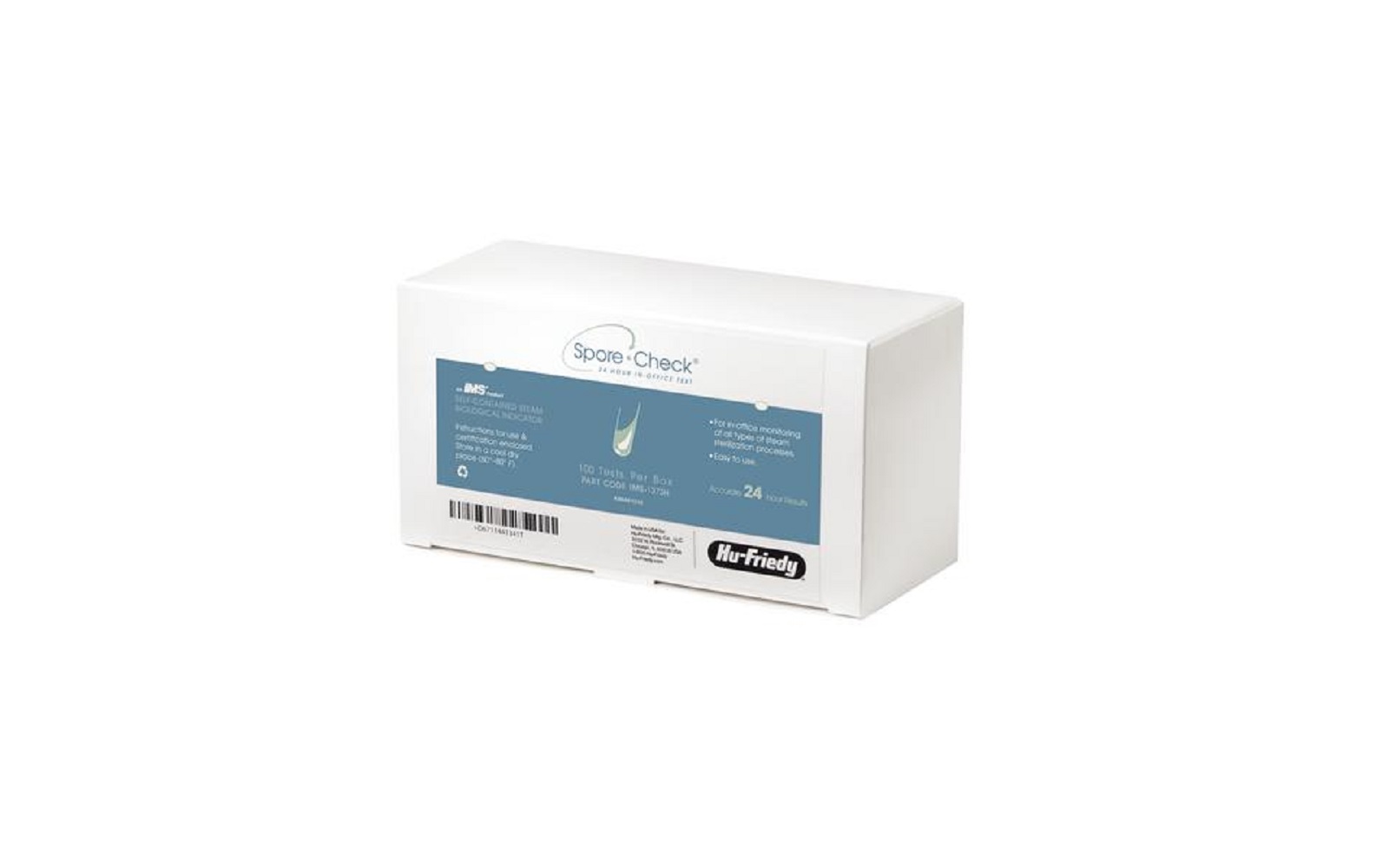 SporeCheck™ Steam Biological Indicator System – Refill, 25/Pkg