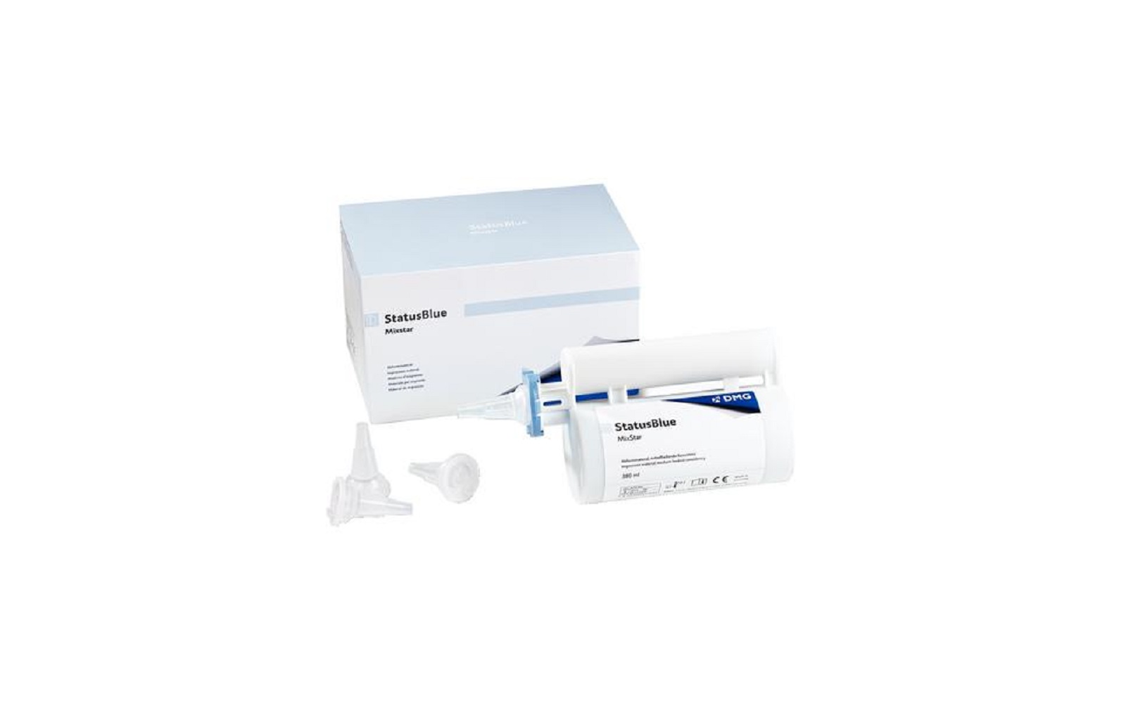 StatusBlue® Automix Alginate Replacement – MixStar® 380 ml Cartridge, 10 tips