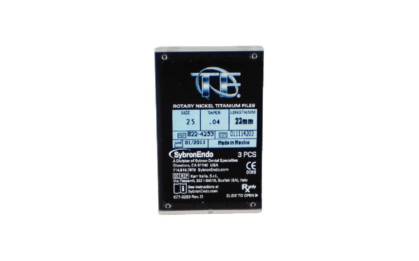 TF® Twisted Files, 3/Pkg - Kerr Endodontics