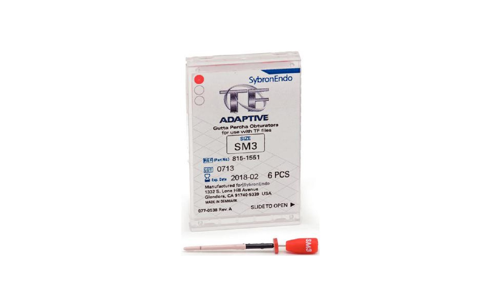 TF™ Adaptive Obturators, 6/Pkg - Kerr Endodontics