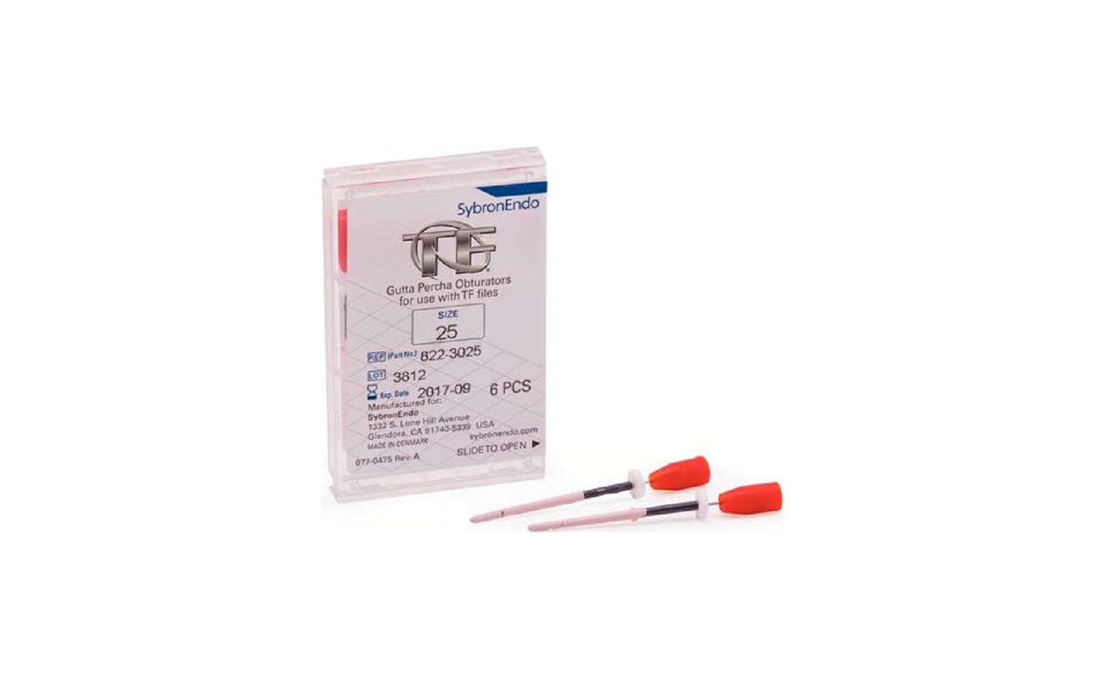 TF Obturators – Size 40, 6/Pkg - Kerr Endodontics