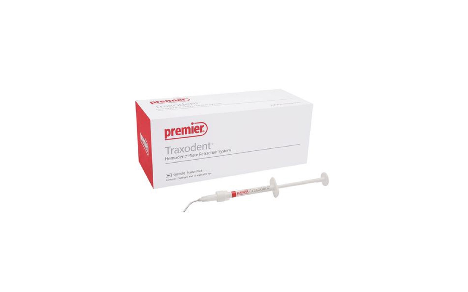 Traxodent® Hemodent® Paste Retraction System – Starter Pack, 7/Pkg with Tips