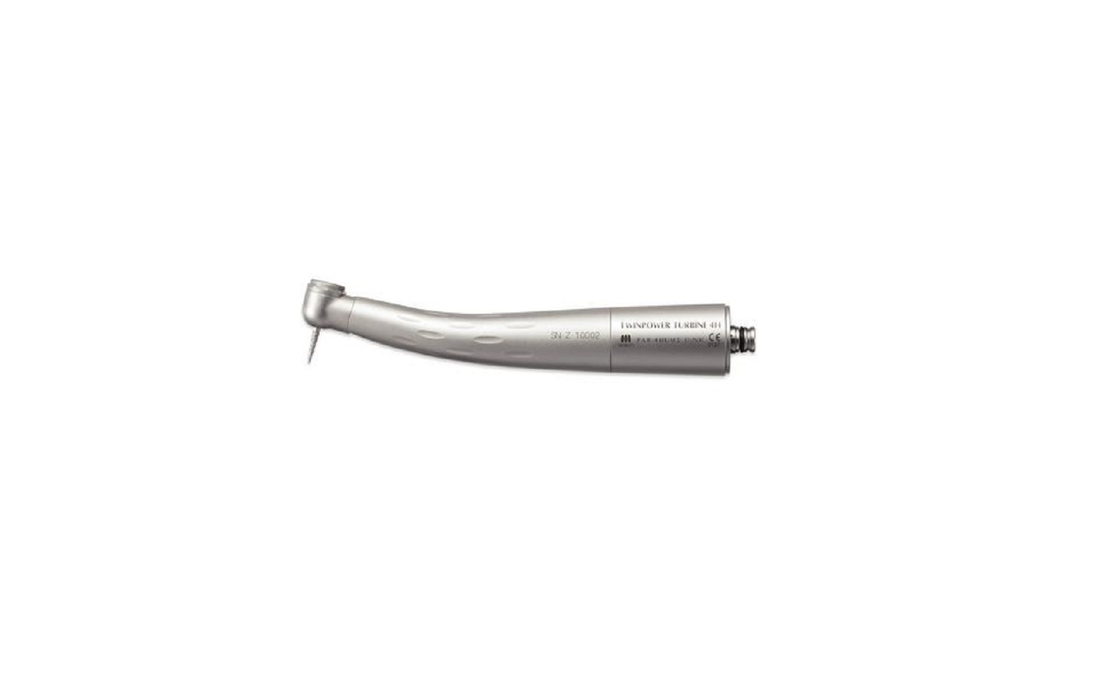 TwinPower Turbine® UltraM High Speed Air Handpieces – Mini, Contra Angle, Autochuck Push Button, LED Light, Single Spray
