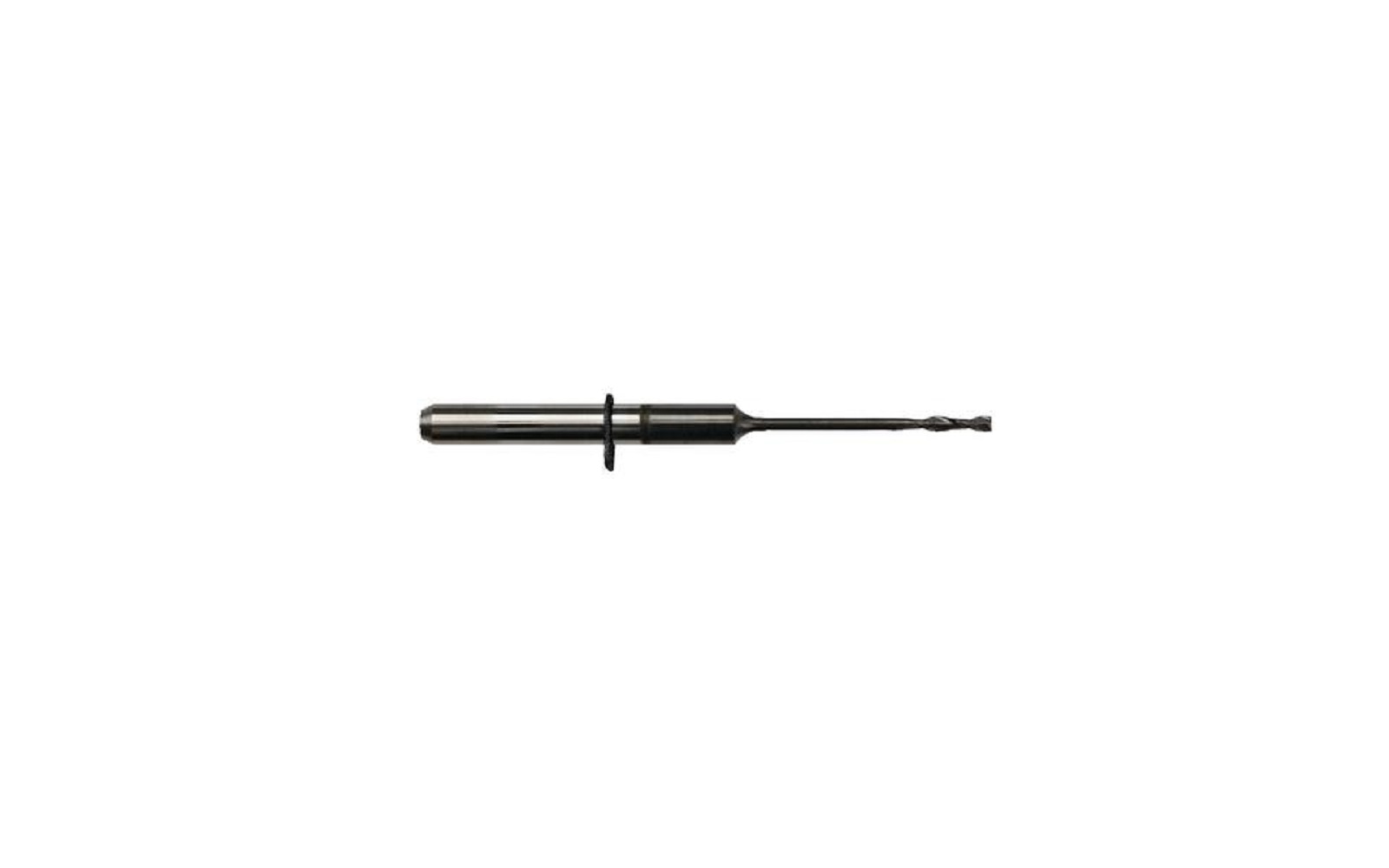 Universal Tools, 35 mm Length Cylindric Double Tooth Cutter, Coated, 1.2 mm Diameter