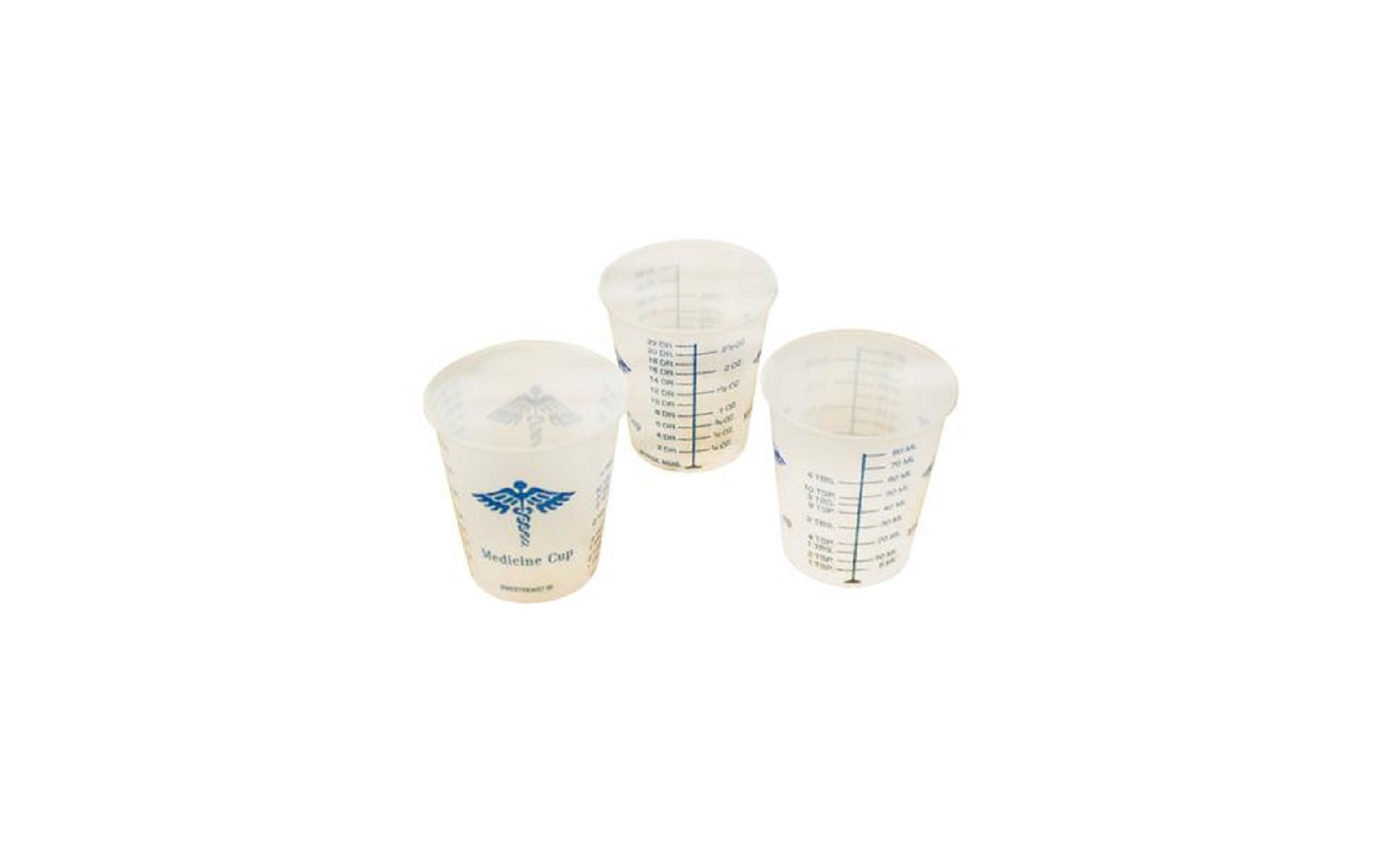 Wax-Coated Mixing Cups – 3 oz Disposable, White, 100/Pkg