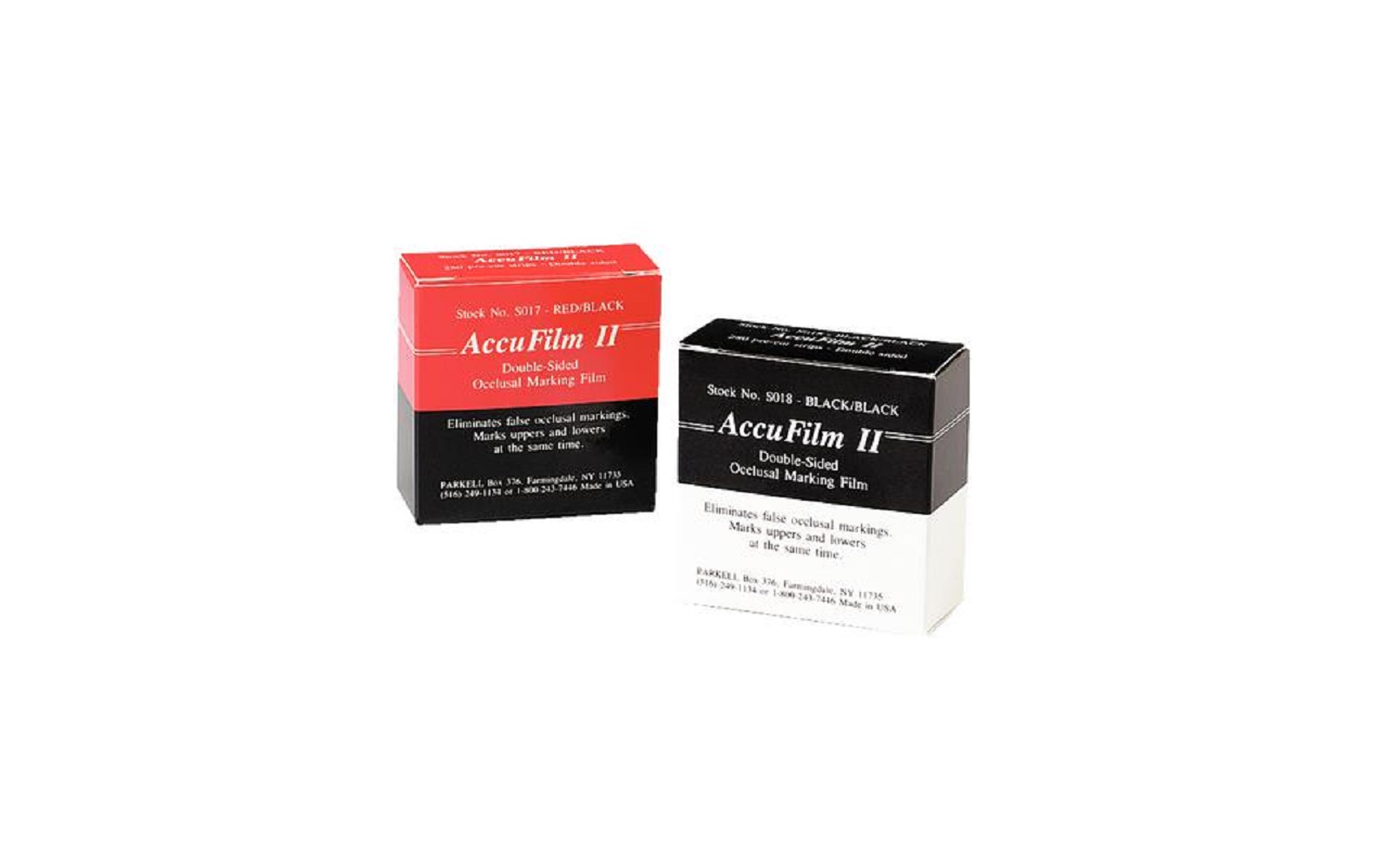 AccuFilm® II Double-Sided Articulating Film – Precut Strips, 280/Pkg - Parkell Products Inc