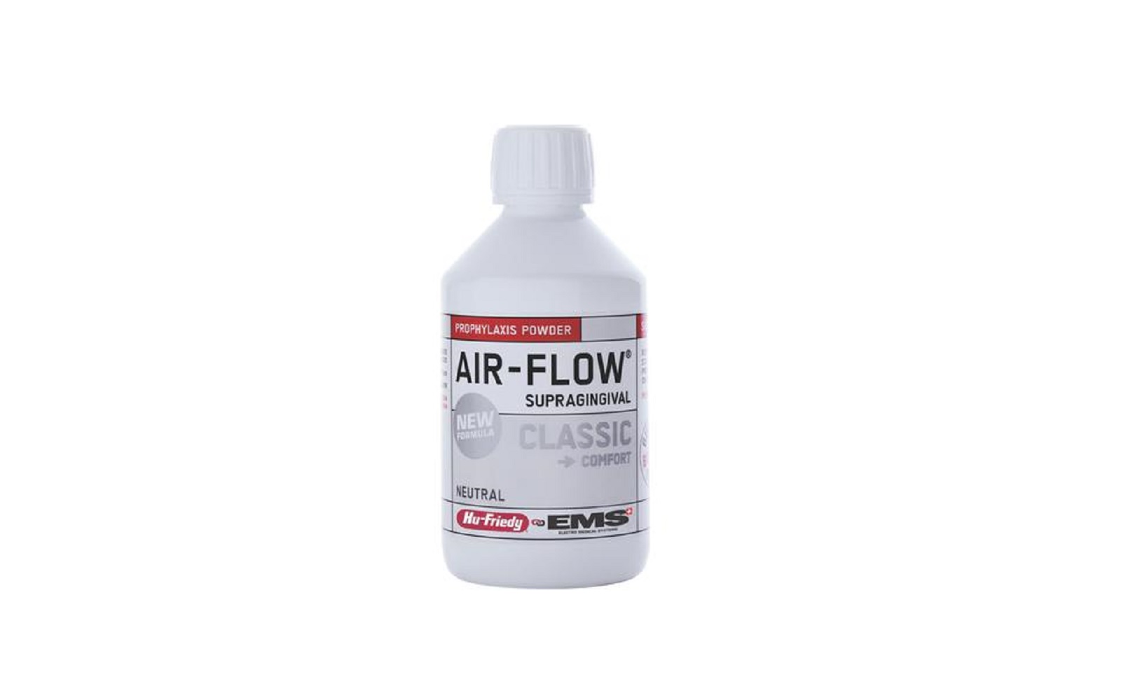 Air Flow® Classic Comfort Prophy Powder – 300 g Bottle, 4/Pkg - Hu-Friedy Manufacturing Co Inc