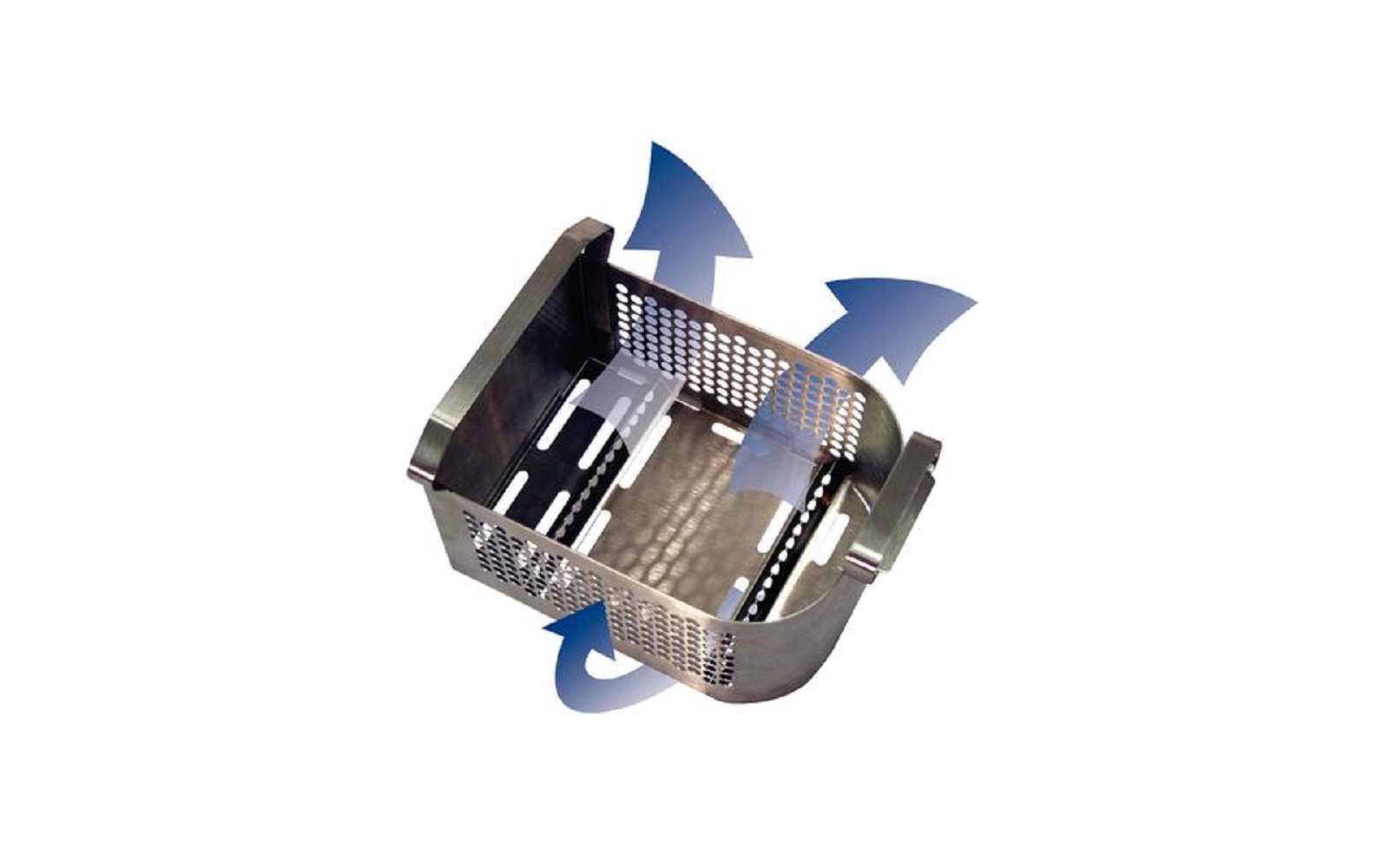 BioSonic® Three-Quarter FingerGuard™ Instrument Basket