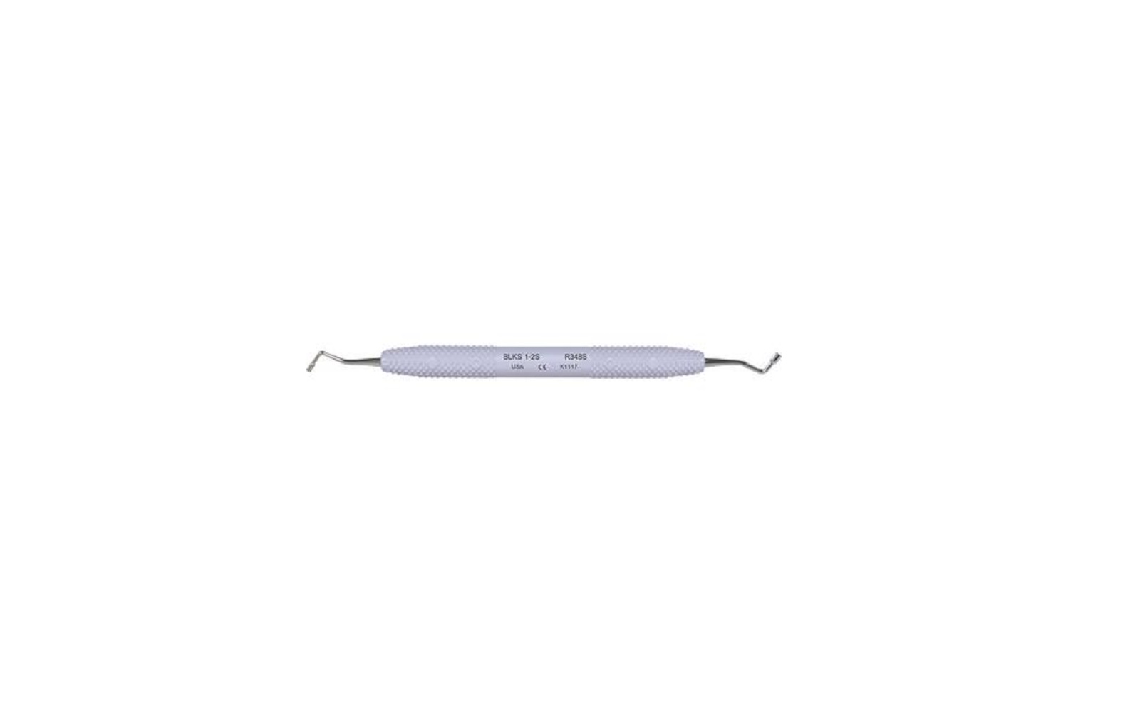Blacks Plugger – Double End, Alabaster Gray - 1/2, Serrated