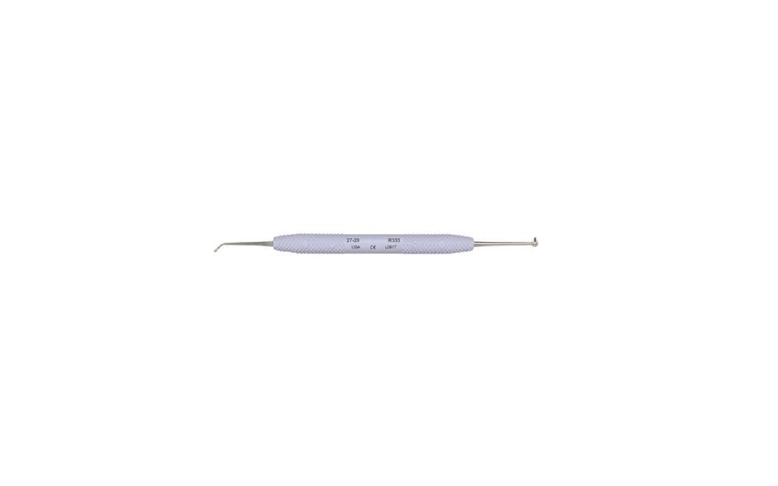 Burnisher – # 27/29, Double End, Alabaster Gray
