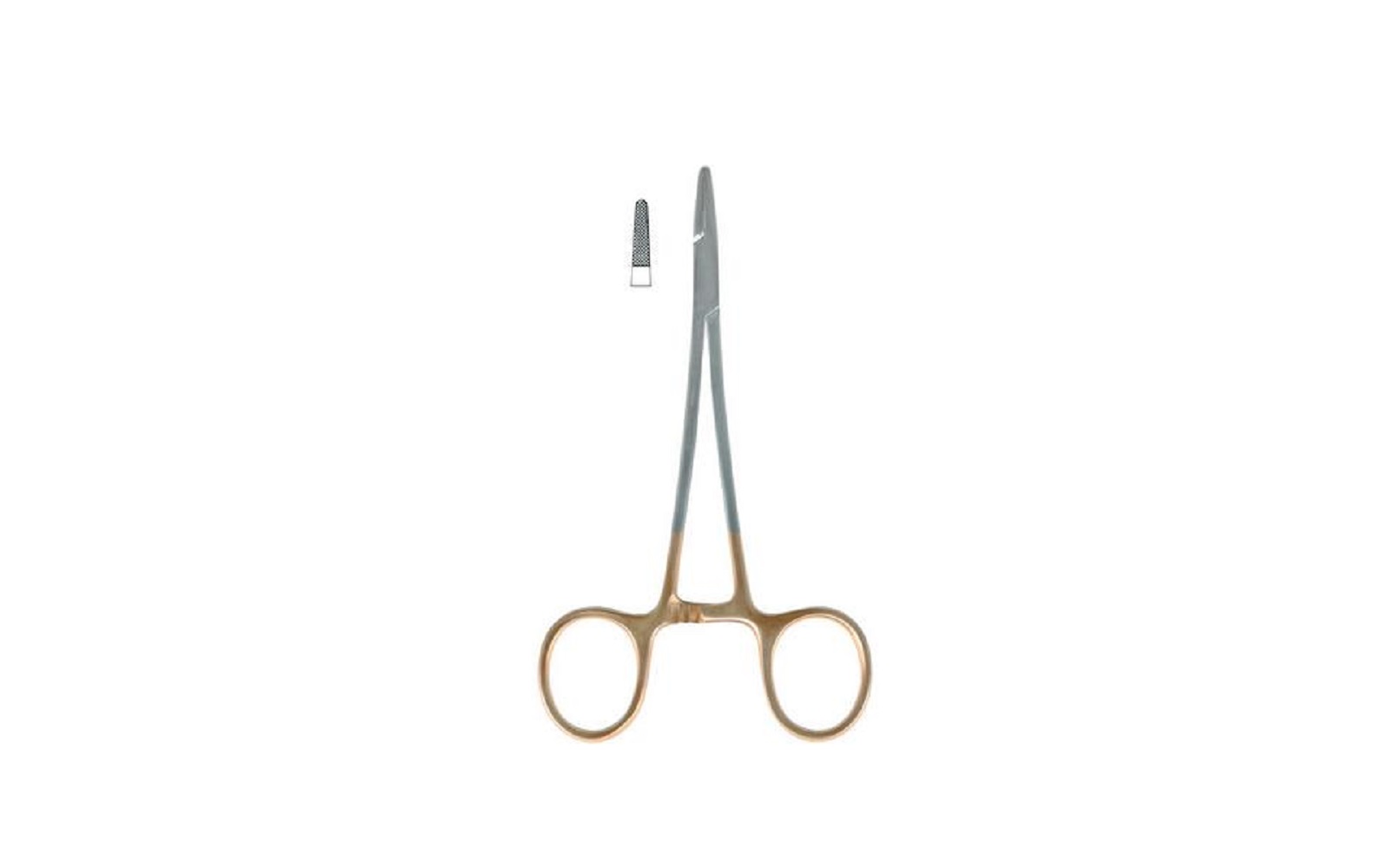 Carbide Needle Holder – B5, Baumgartner, Carbide Tip, 5-1/2"