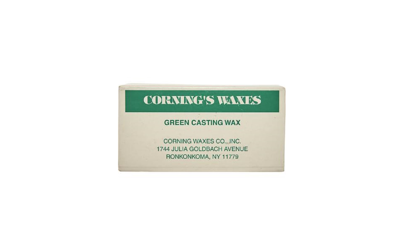 Casting Wax Sheets, 1 lb Box - Corning Rubber Co Inc