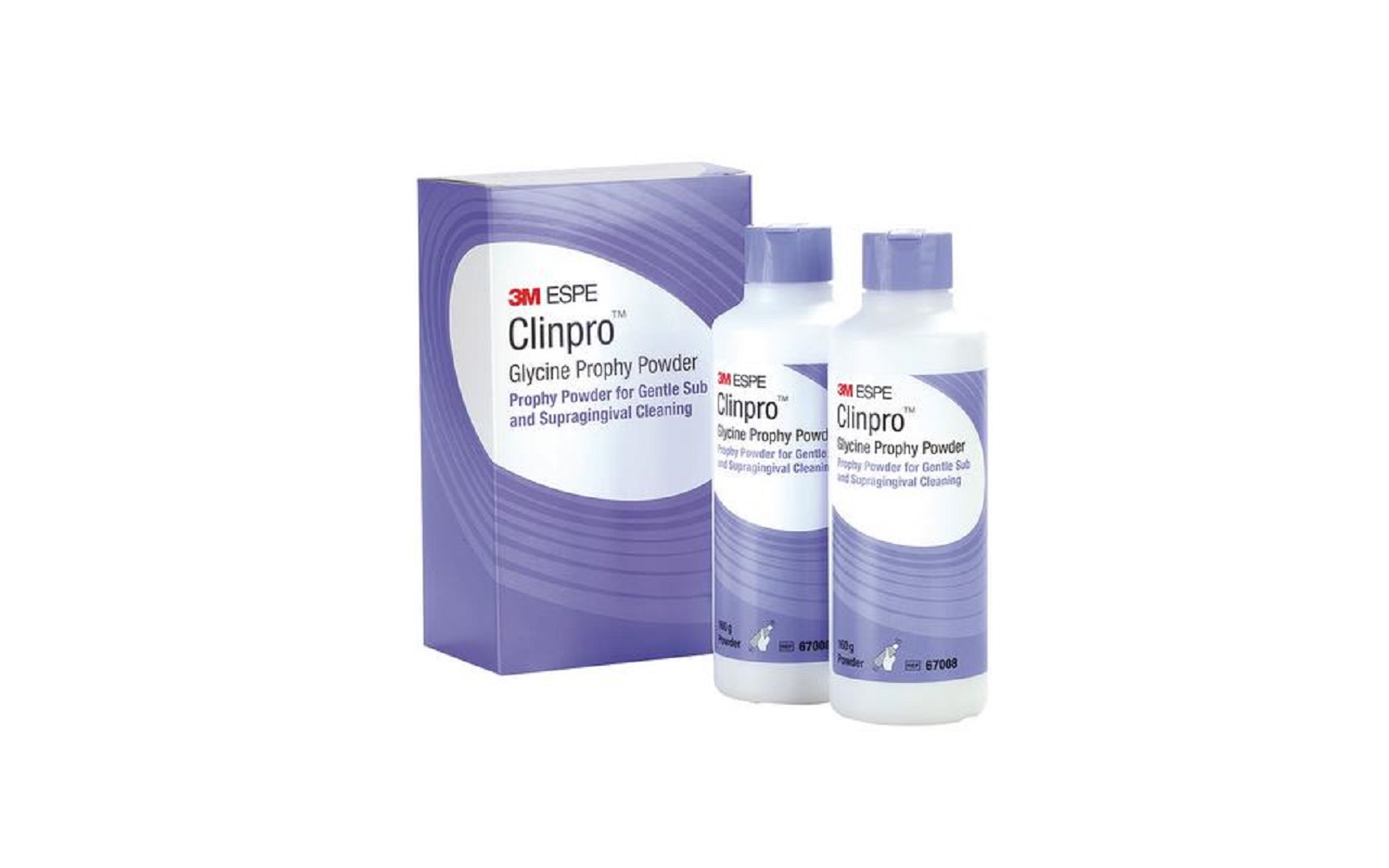 Clinpro™ Glycine Prophy Powder Bottle – 5.6 oz, 2/Pkg