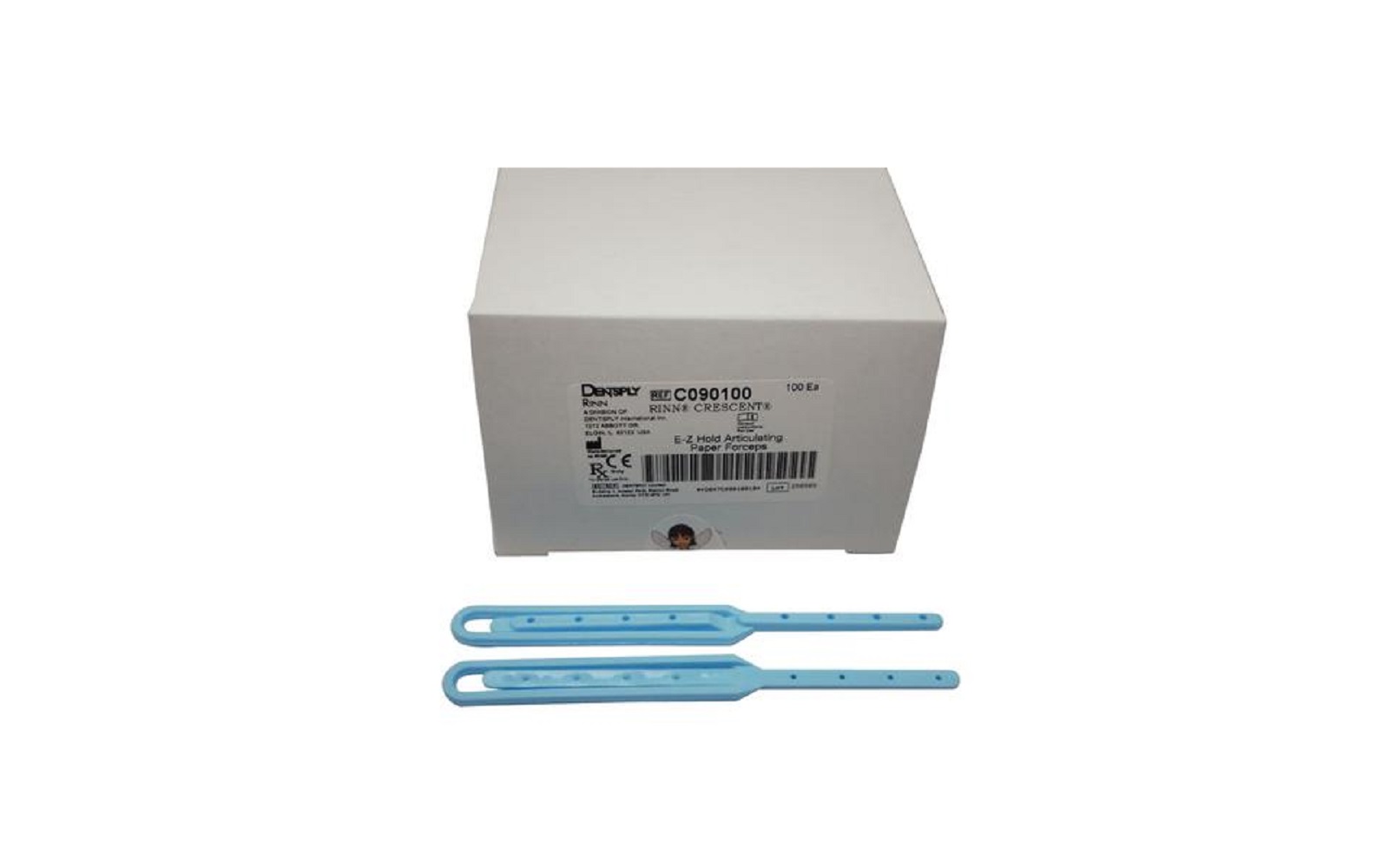 Crescent® EZ-Hold Articulating Paper Forceps – Disposable, 100/Box