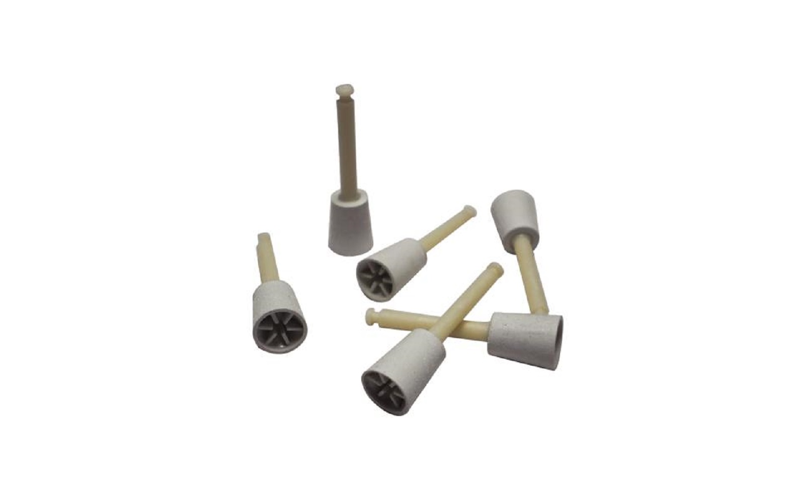 Crescent® Prophy Cups – RA, Latch Type, Webbed, White, 144/Pkg