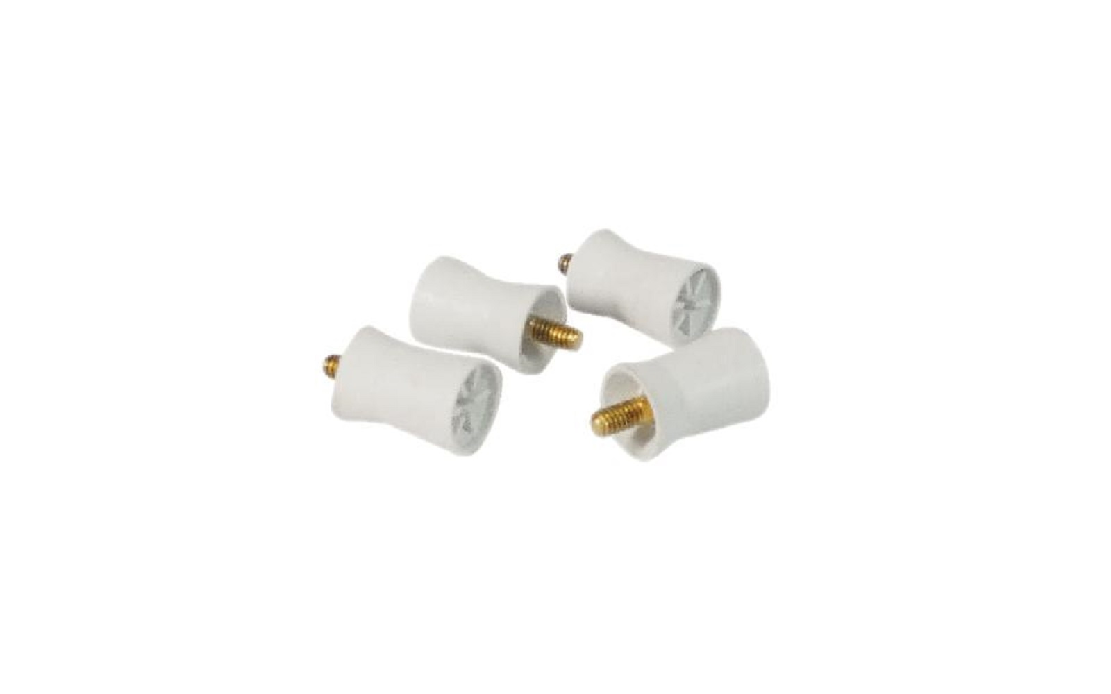 Crescent® Prophy Cups – Screw Type, Webbed, White, 144/Pkg