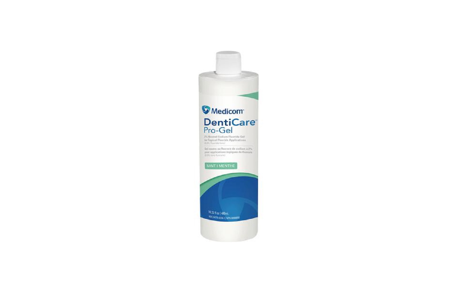 DentiCare™ Pro-Gel 2% Neutral Sodium Fluoride, 480 ml - AMD Medicom Inc