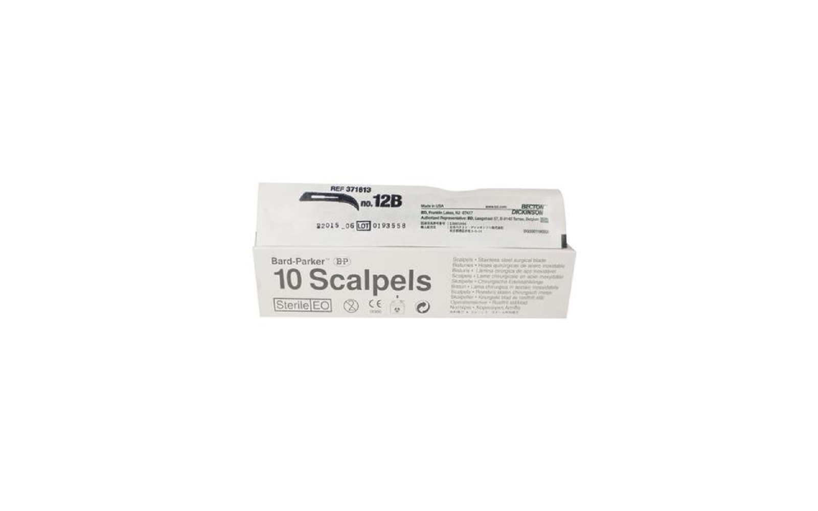 Disposable Sterile Scalpels – Conventional - 12B