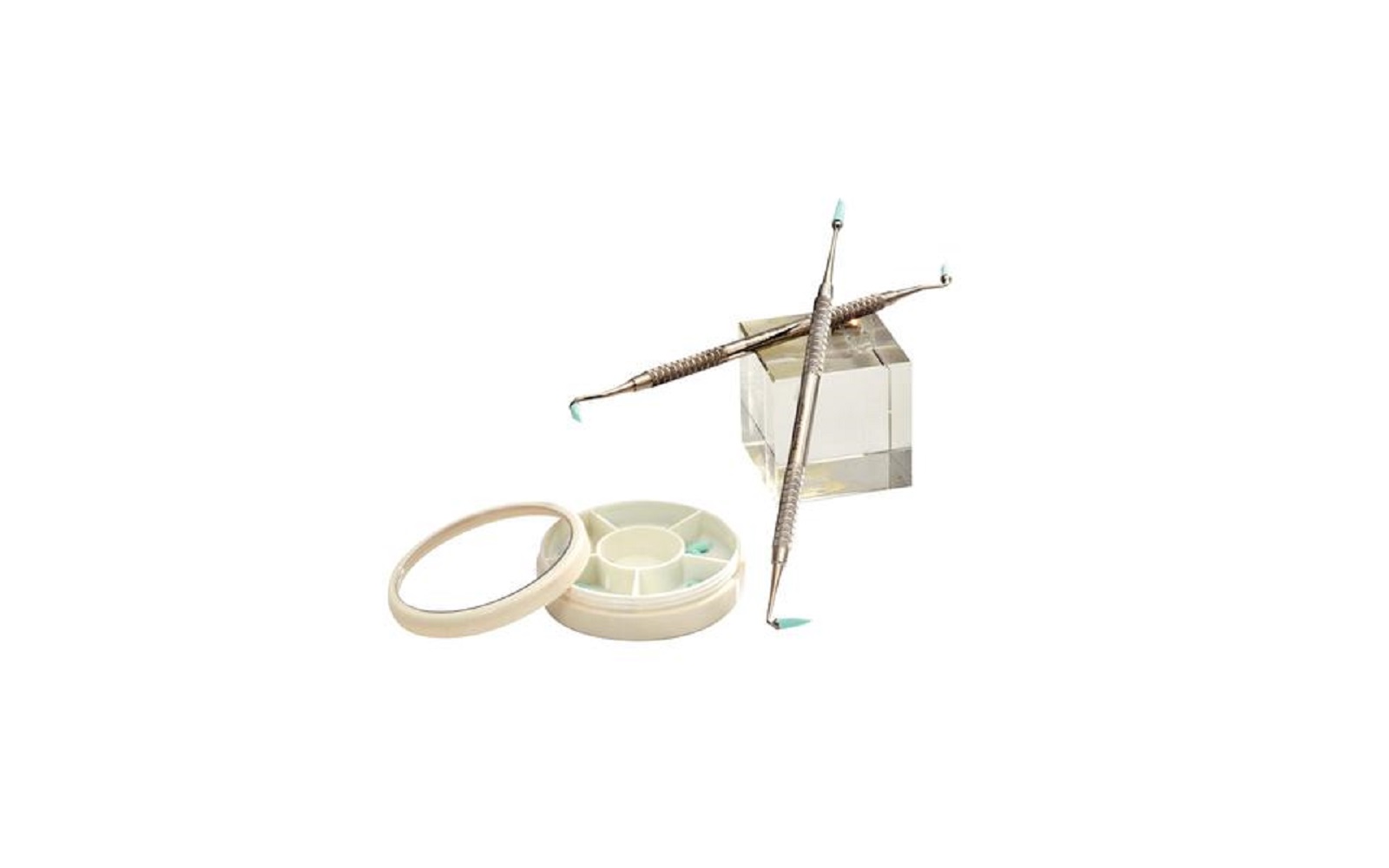 Flexi-Tips® – 2 Double-End Handles and 10 Silicone Tips