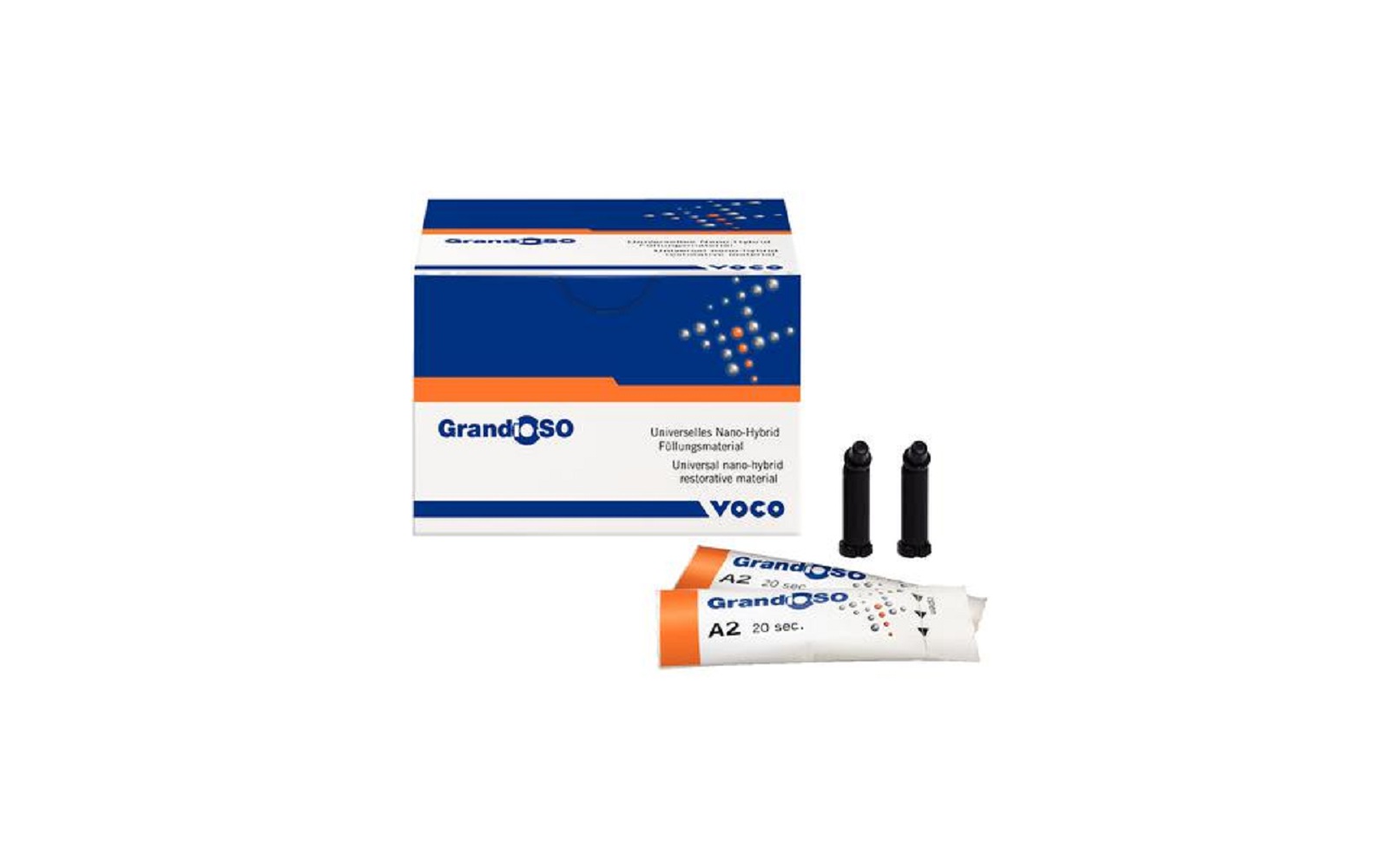 Grandio® SO Universal Nanohybrid Restorative – 0.25 g Capsule Refill, 16/Pkg - Voco