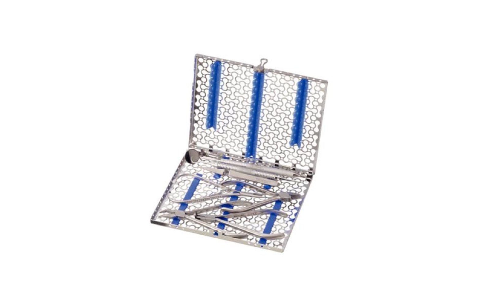 IMS® Infinity Series™ Cassettes – Small Thin Orthodontic Cassette, 8" x 0.75" x 7" - Blue