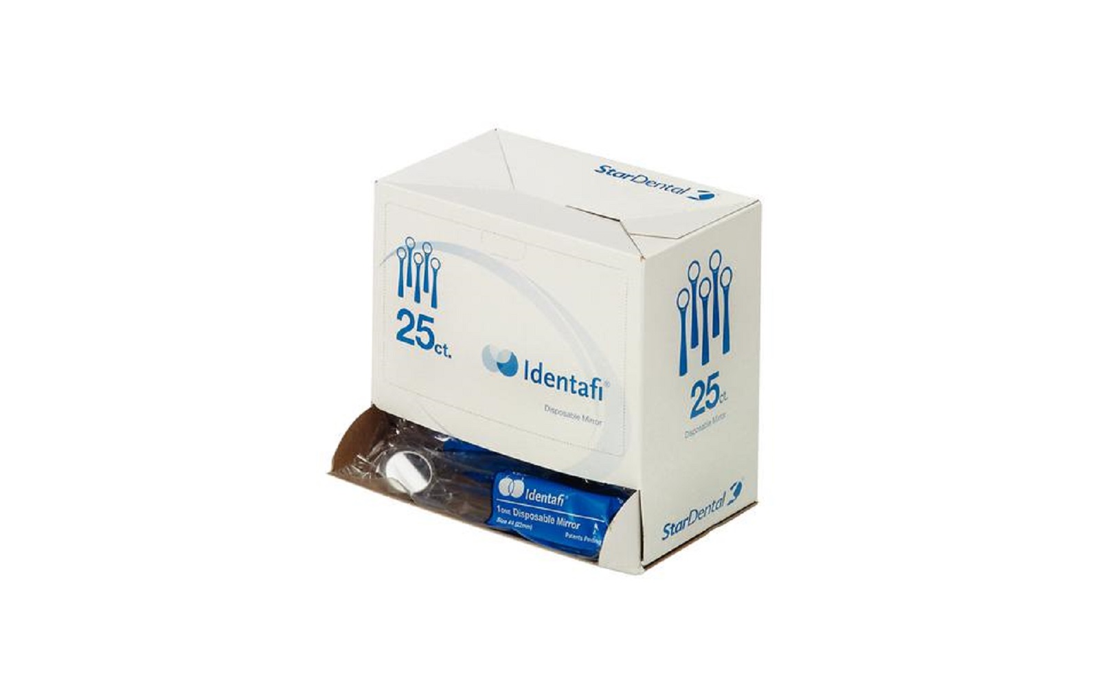 Identafi® Oral Mucosal Visual Enhancement System Mirror Refill, 25/Pkg