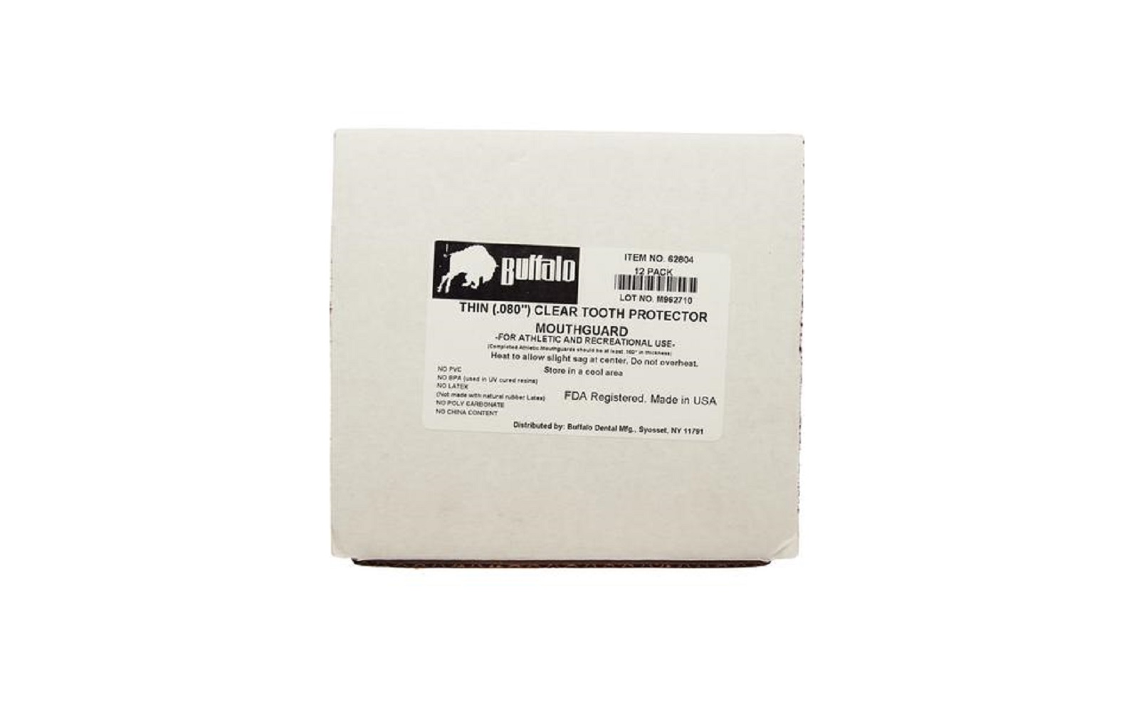 Mouthguard Material – 0.080", 12/Pkg