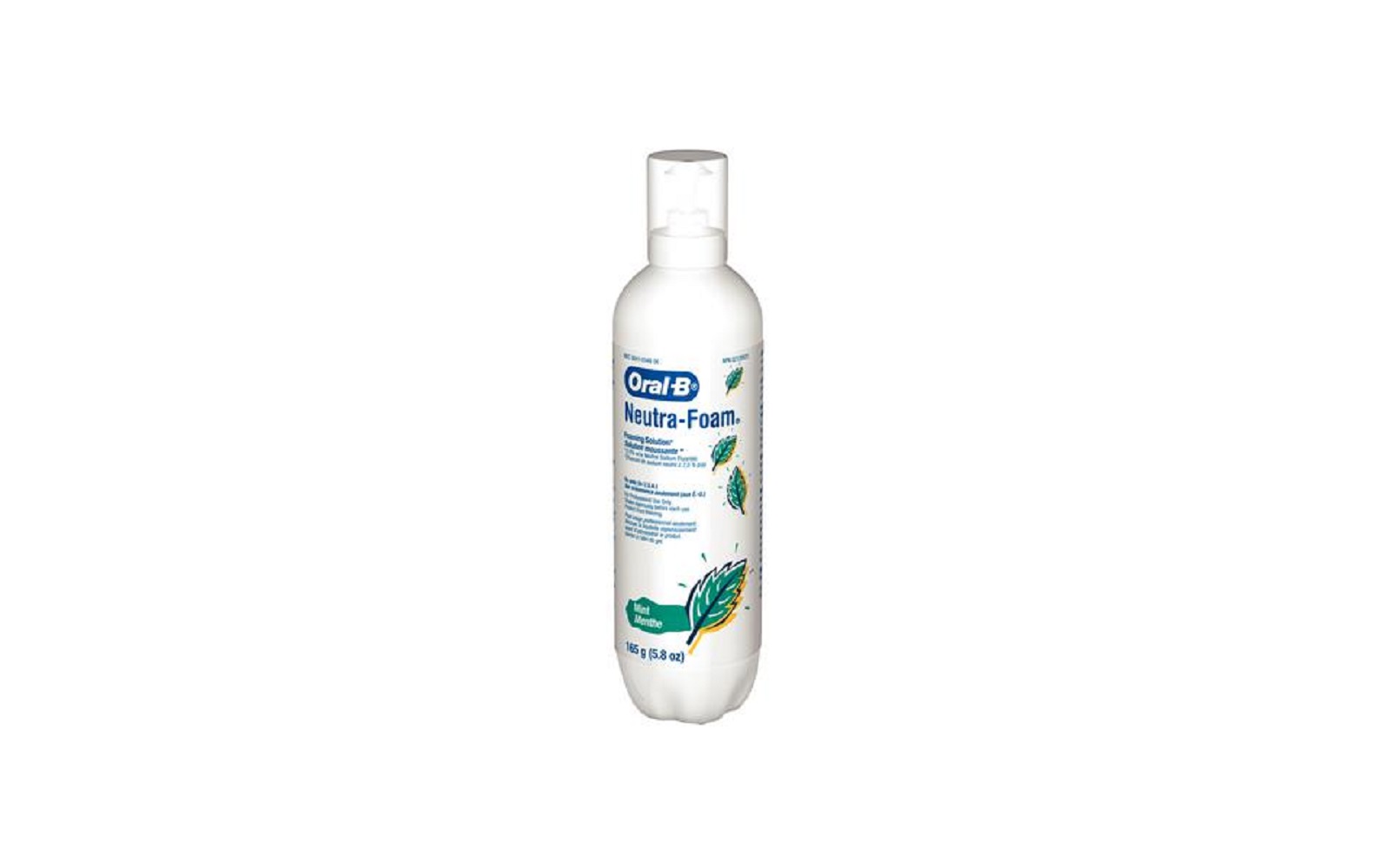 Oral-B® Neutra-Foam® Fluoride Foaming Solution – Mint, 5.8 oz Bottle