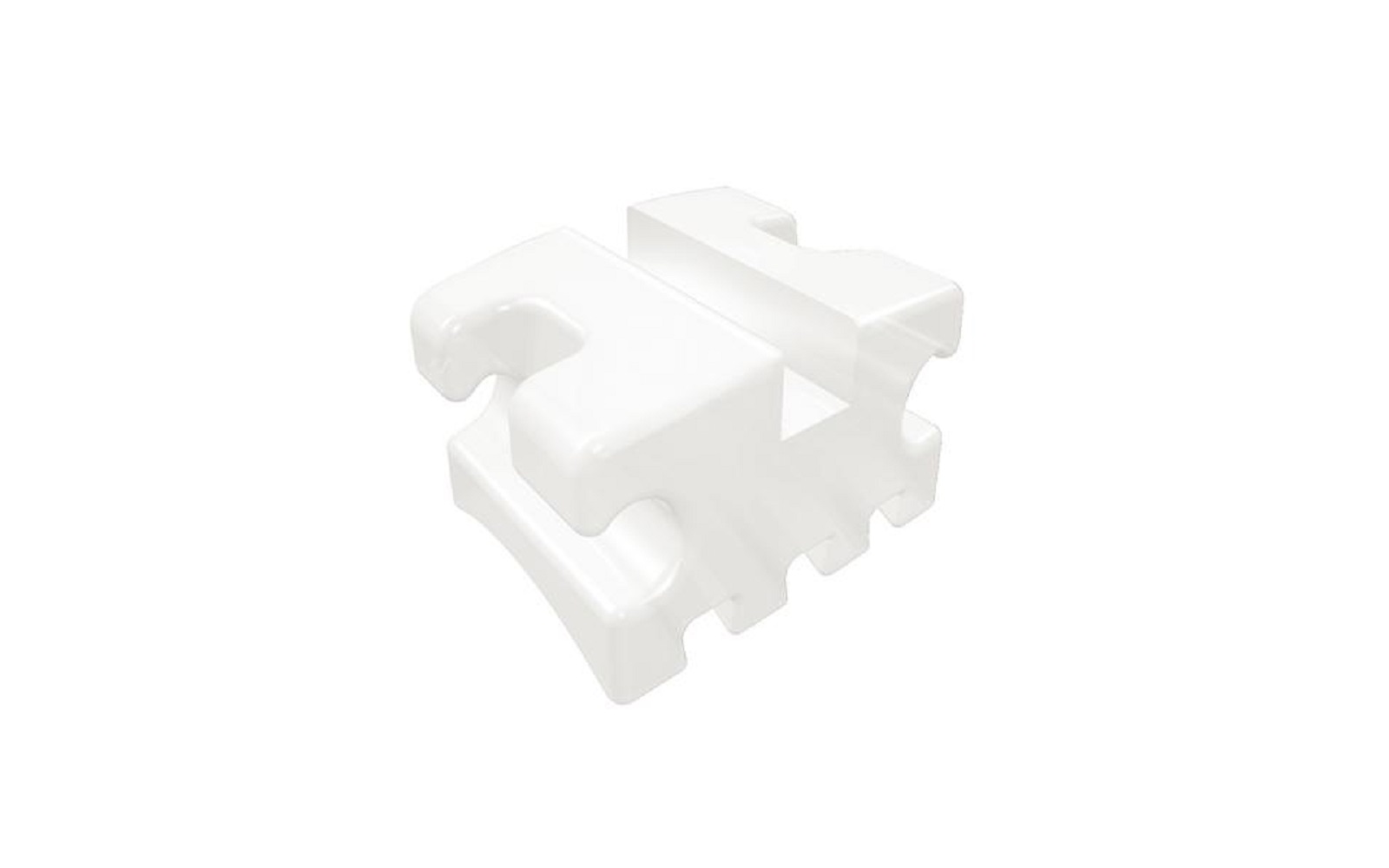 Patterson® A Roth Ceramic Twin Brackets – .022, 3/Pkg - Patterson Dental Supply