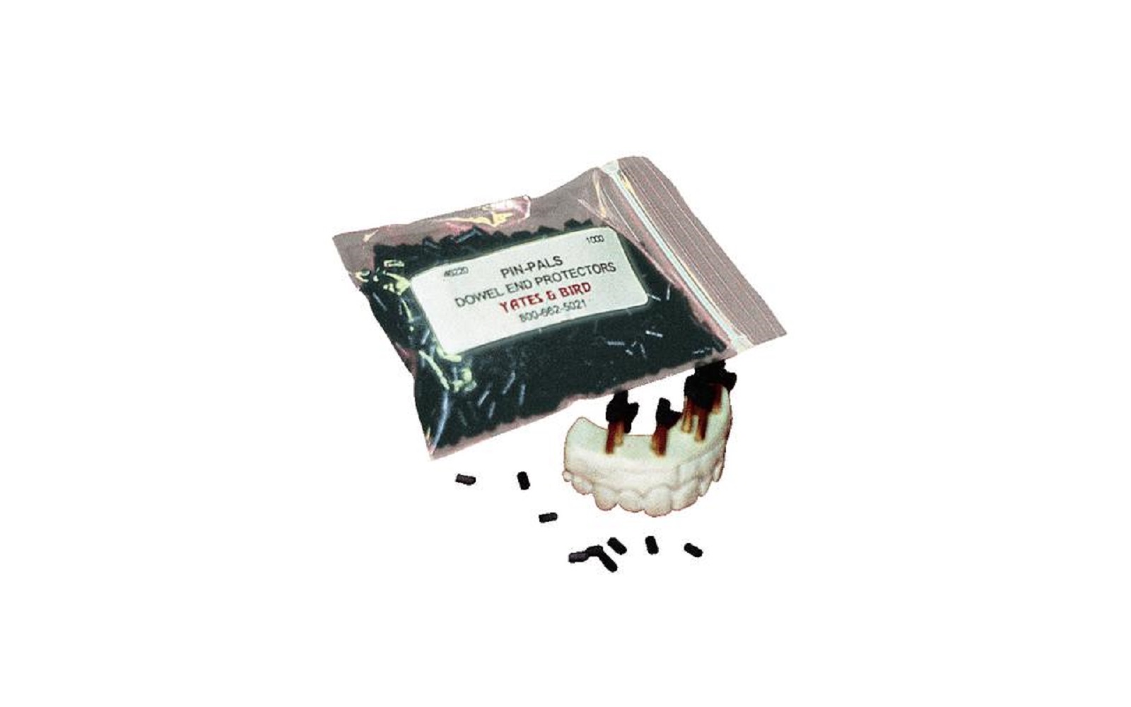 Pin-Pals Dowel End Protectors – 1000/Pkg