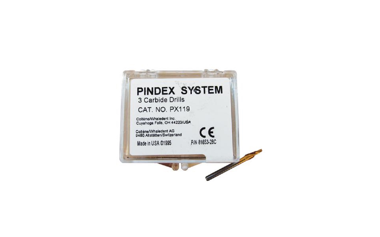 Pindex® Accessories – Carbide Drills, 3/Pkg