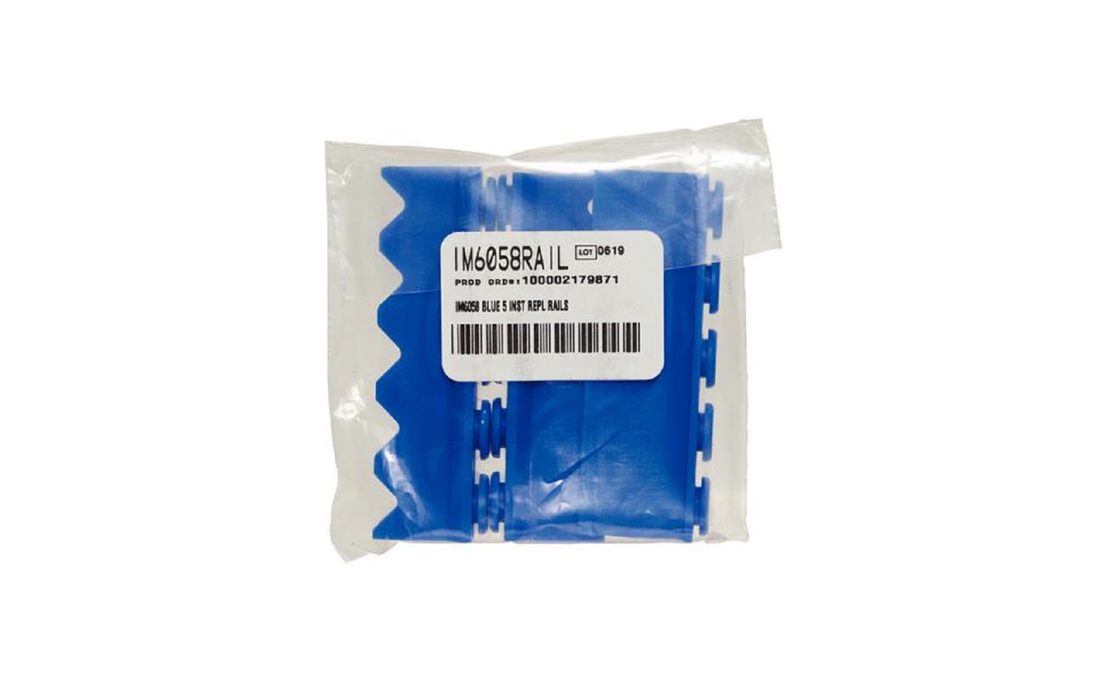 Replacement Rails for IMS® Signature Series® Cassettes - Base/Compression, 5-Instrument, 1-Tier, Blue