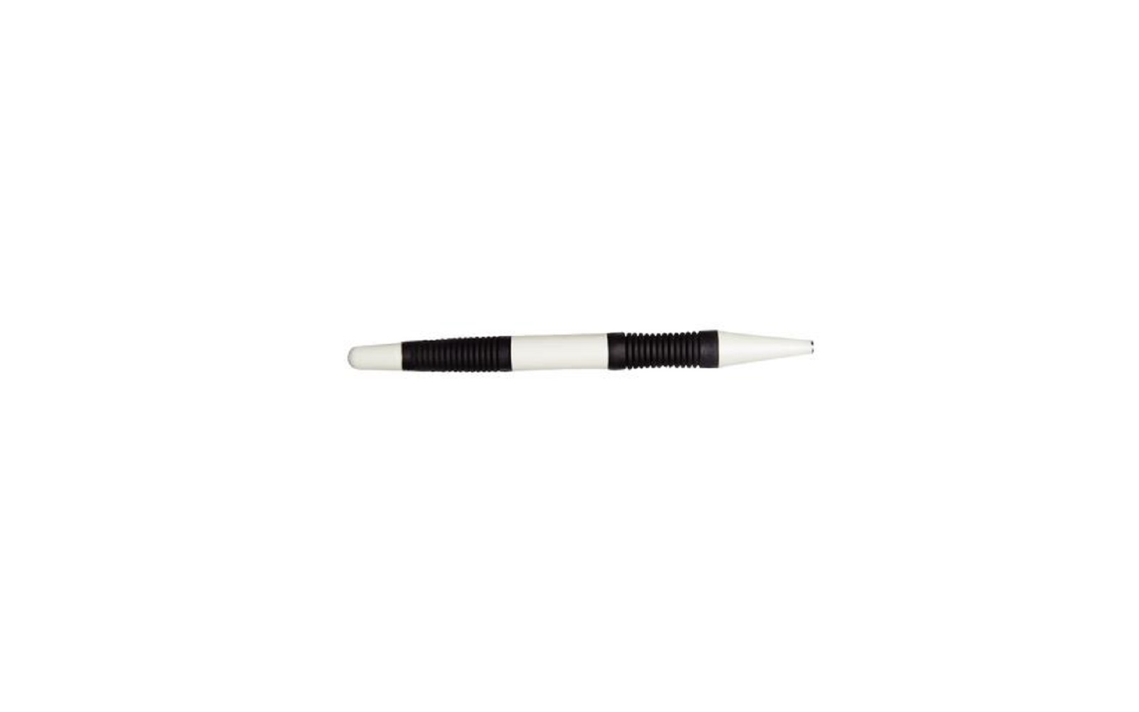 Soft Grip Mirror Handle, Single End - White