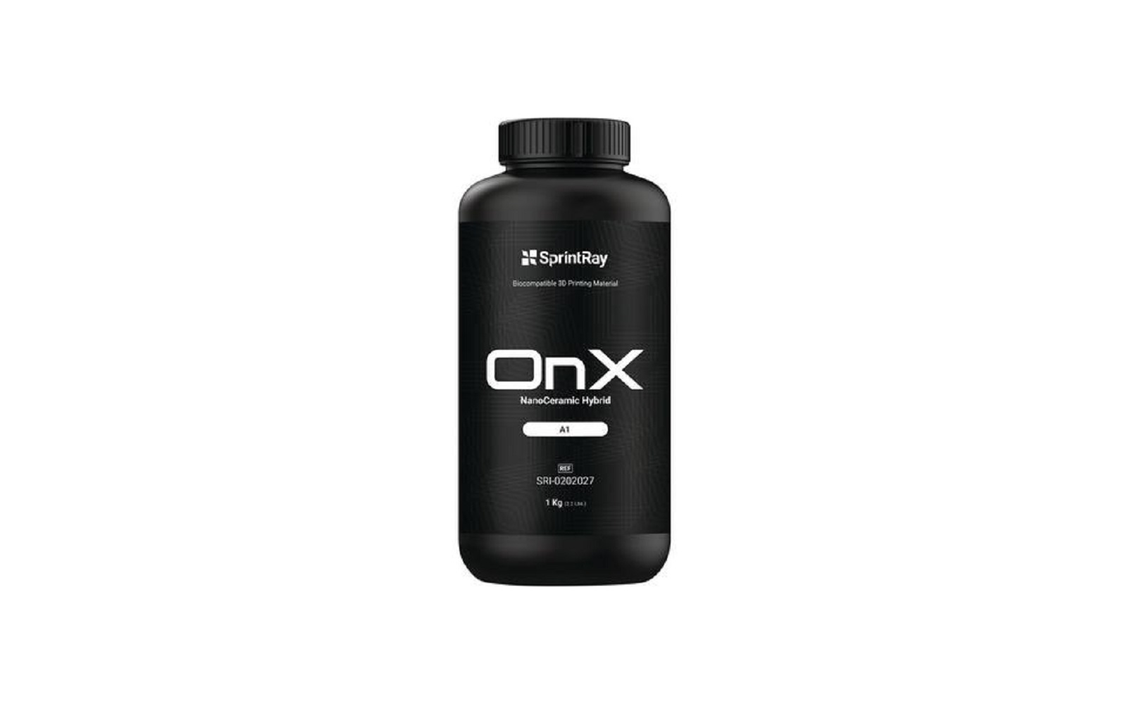 SprintRay OnX NanoCeramic Hybrid Resin, 1 kg Bottle - SPRINTRAY INC