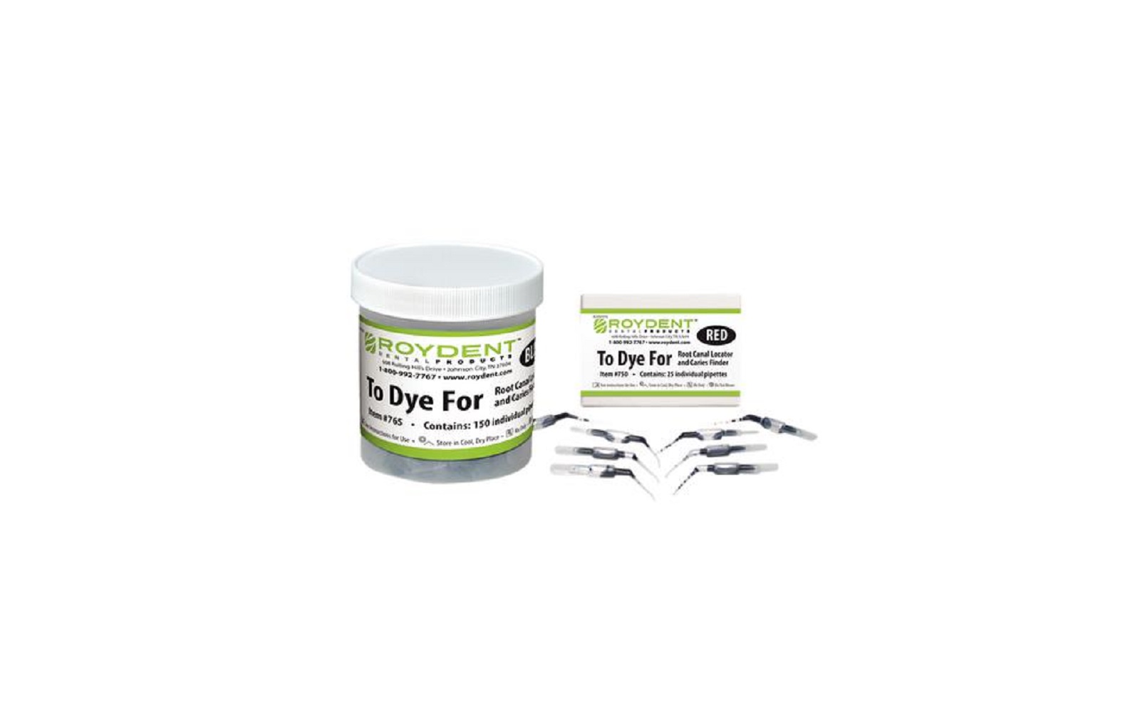 To Dye For Caries and Fractures Detector - Roydent Dental