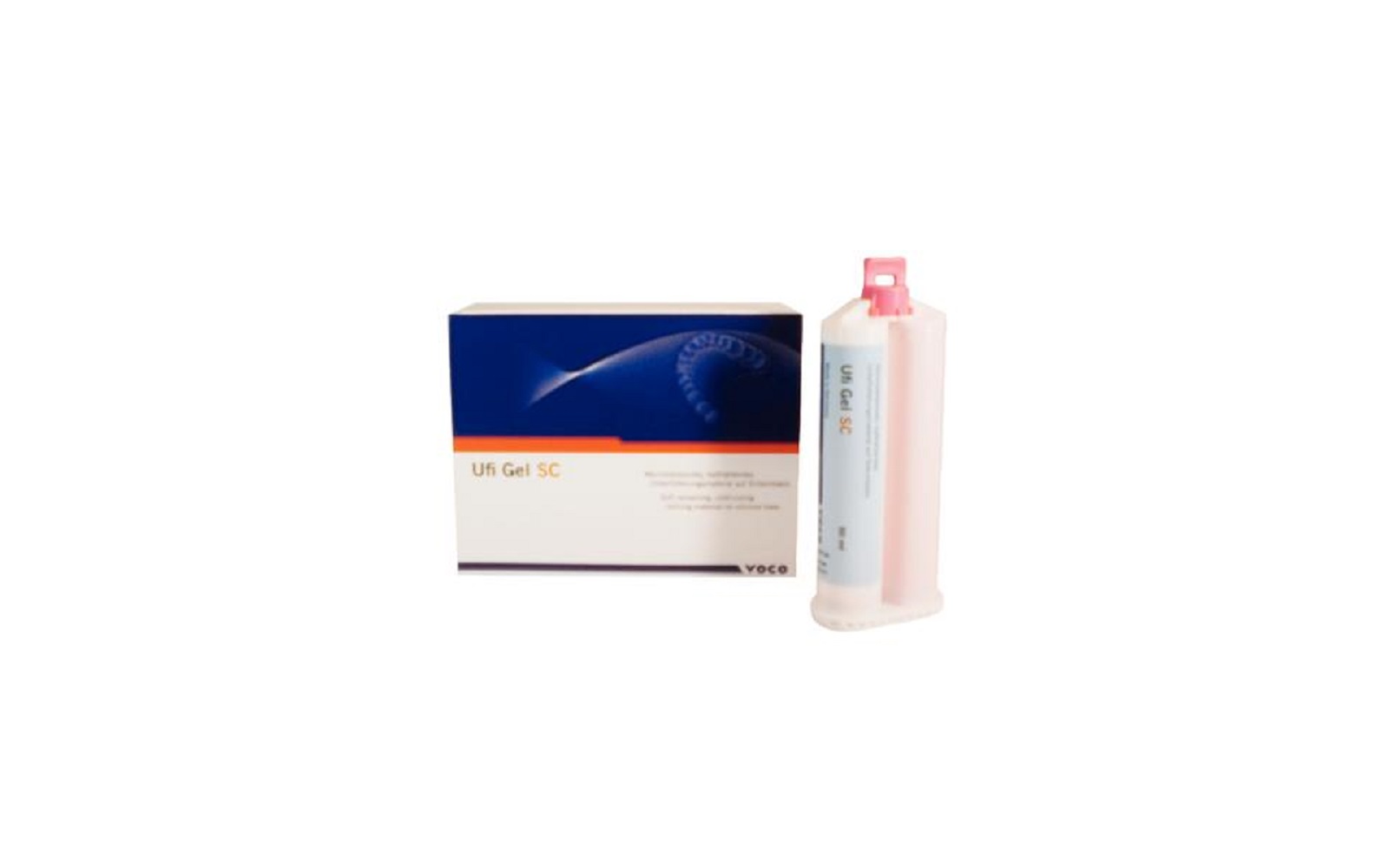 Ufi Gel SC Relining Material – Cartridge Refill (50 ml) with 10 Mixing Tips