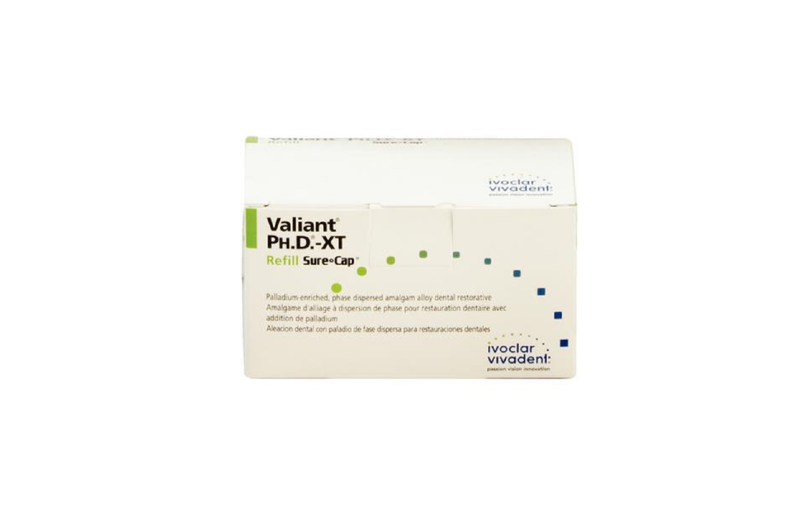 Valiant® PH.D.® XT Alloy – Sure Cap®, 2 Spill, 50/Pkg