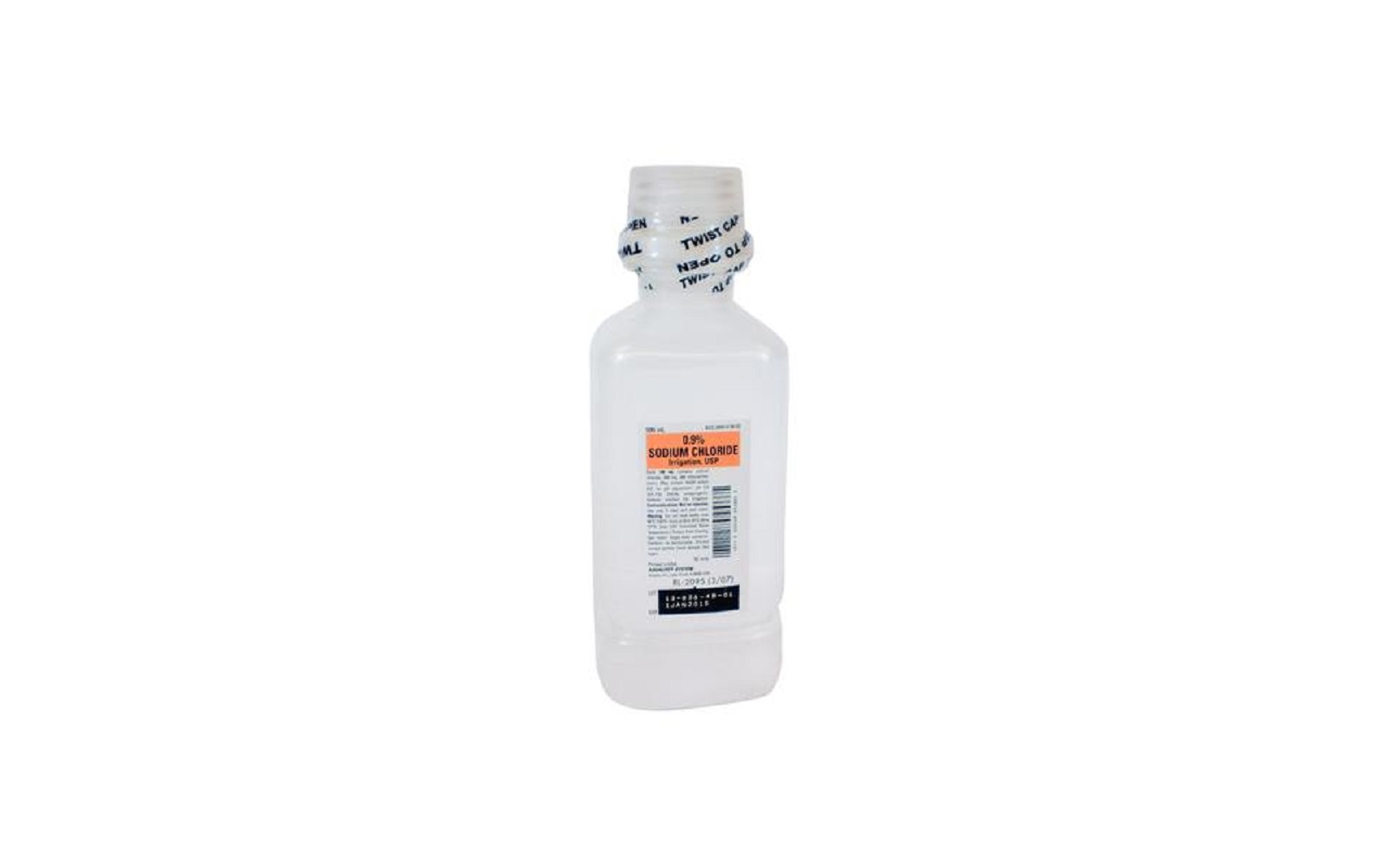 0.9% Sodium Chloride Irrigation, USP, Aqualite™ Plastic Pour Bottle - ICU Medical Inc