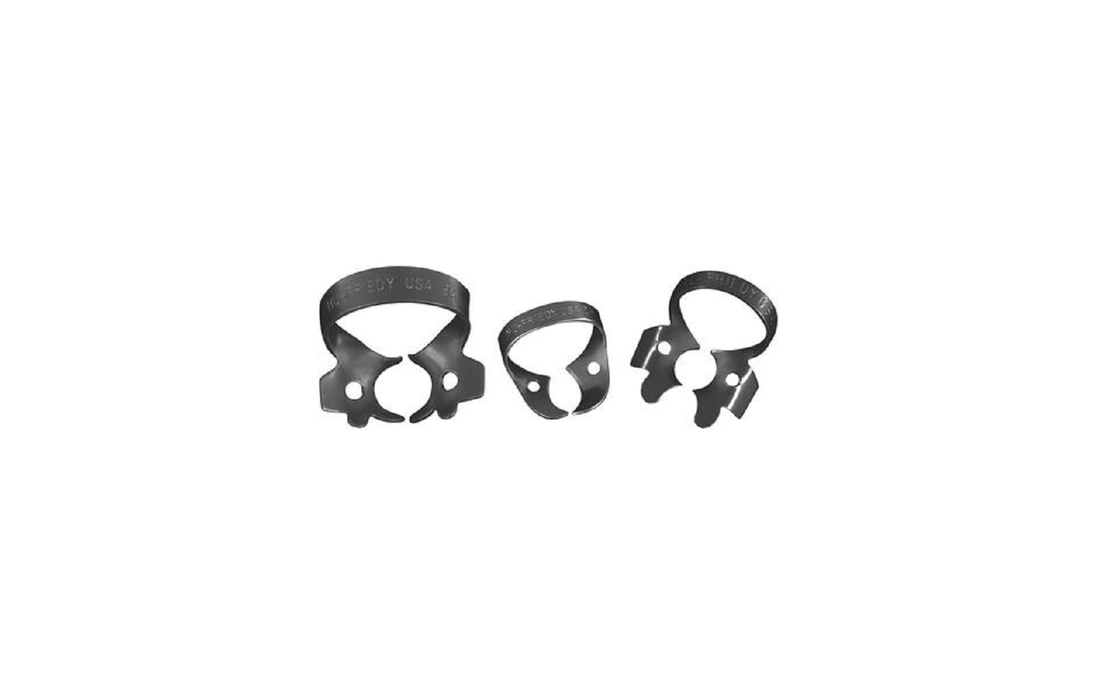 Black Line Rubber Dam Clamps - Hu-Friedy Manufacturing Co Inc