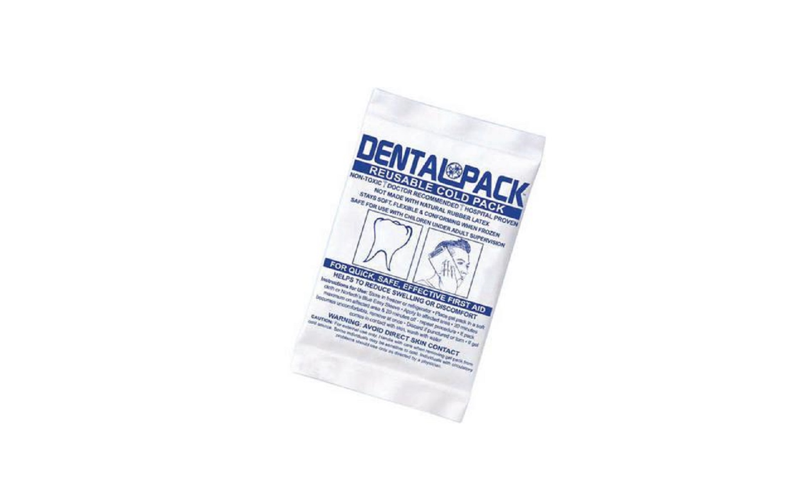 Dental Pack™ Reusable Cold Packs – 4" x 5", 100/Pkg