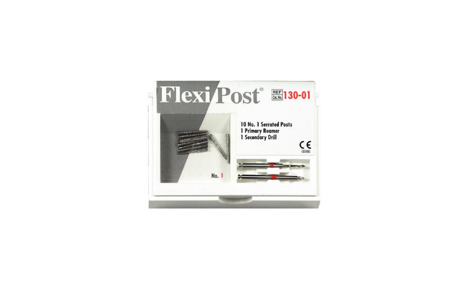 Flexi-Post® Prefabricated Split Shank Post, Stainless Steel Refills - Essential Dental Systems